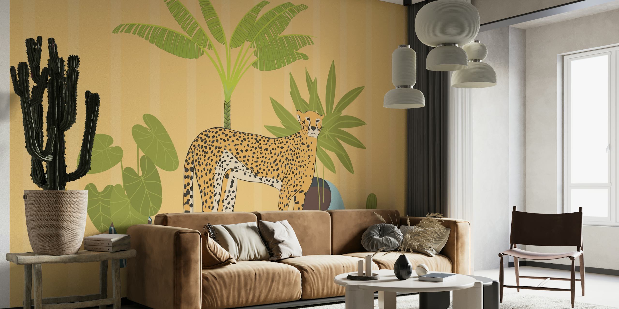 My Urban Jungle Cheetah tapete