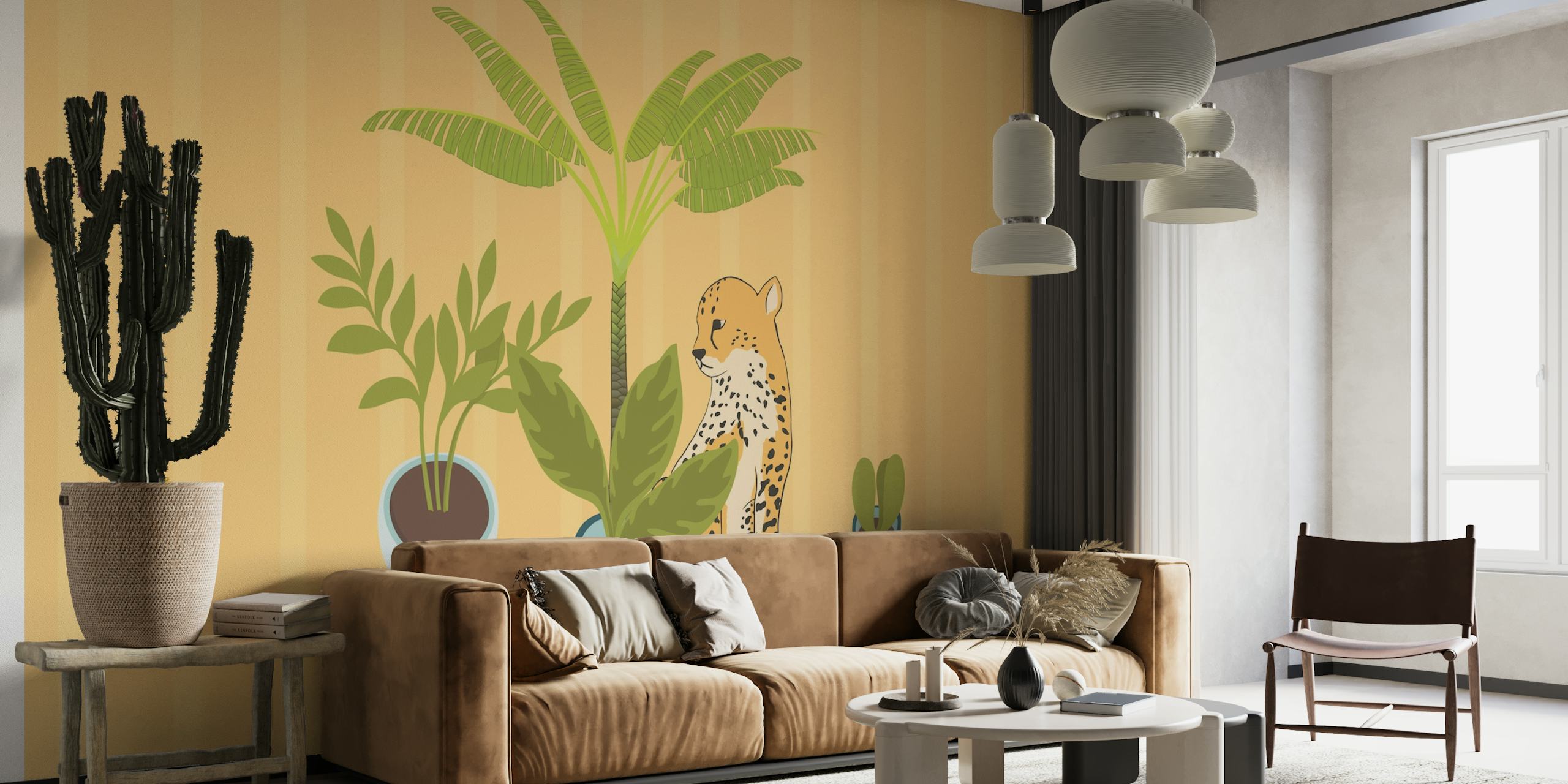 My Urban Jungle Tiger Cub papel pintado