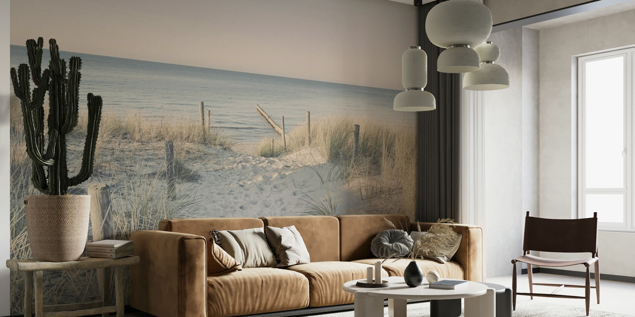 Pastel Baltic Sea Impression wallpaper