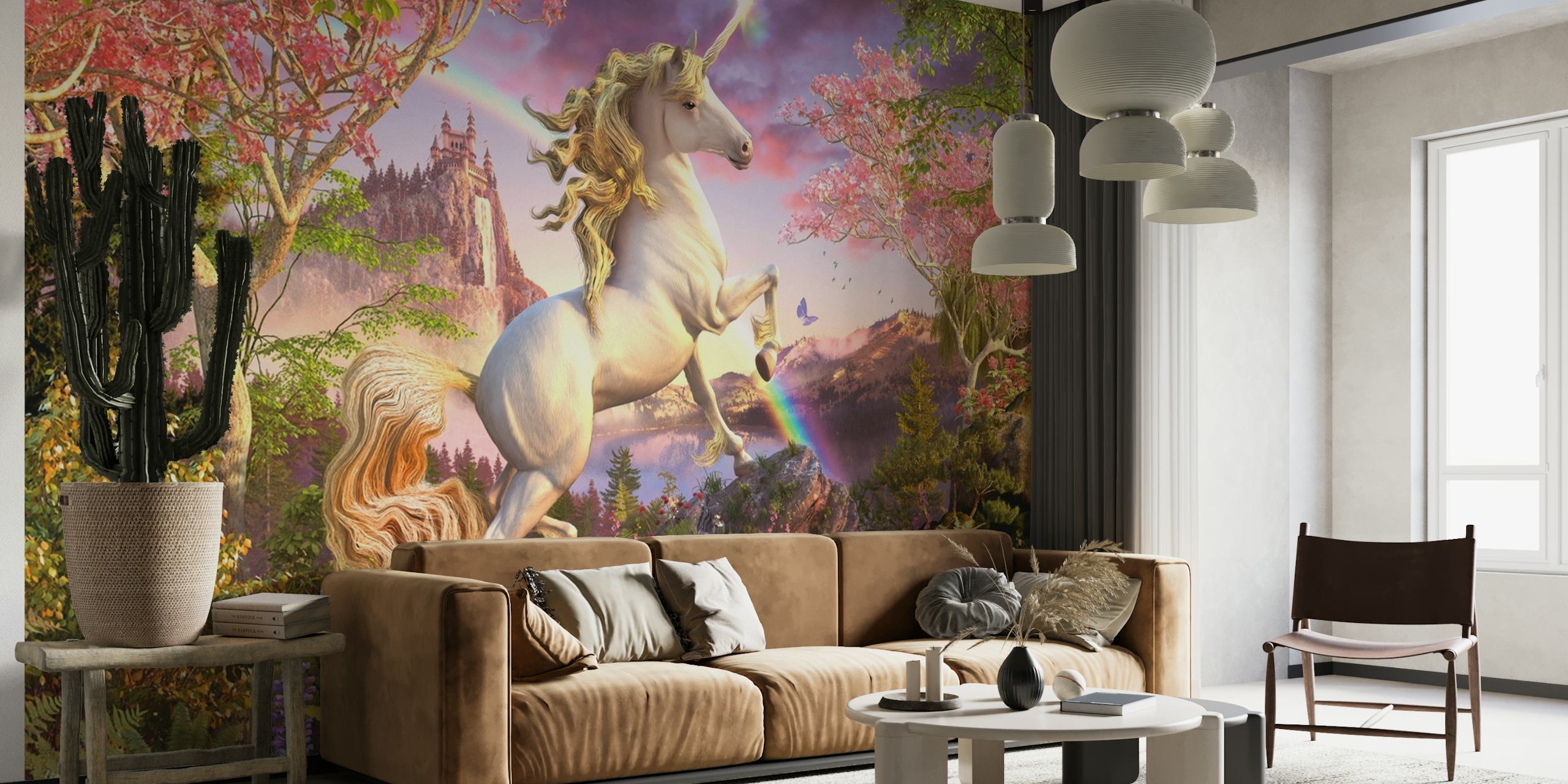 Awesome Unicorn papel de parede