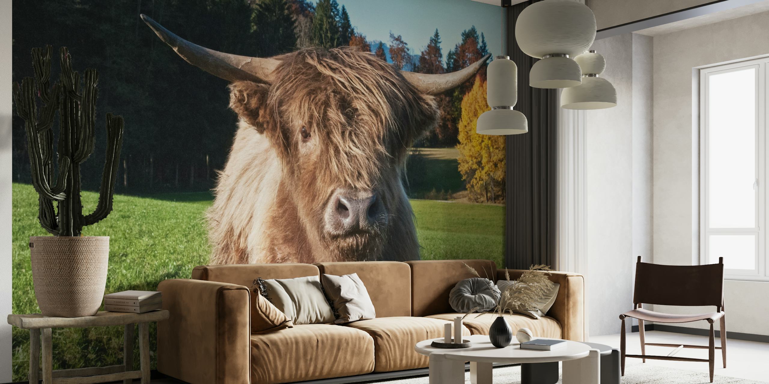 Cute Highland Cow 2 wallpaper