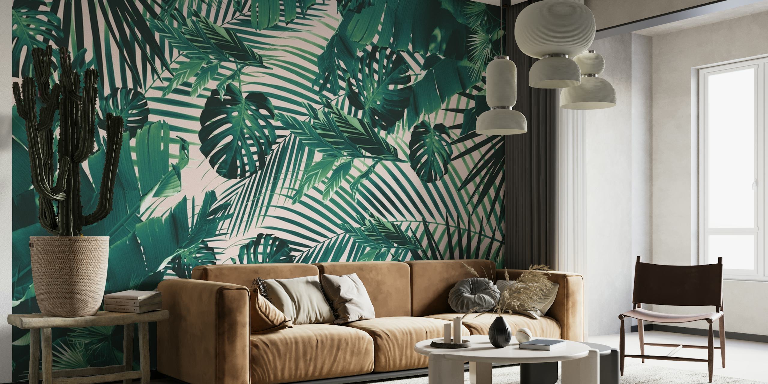 Tropical Jungle Siesta 2a wallpaper