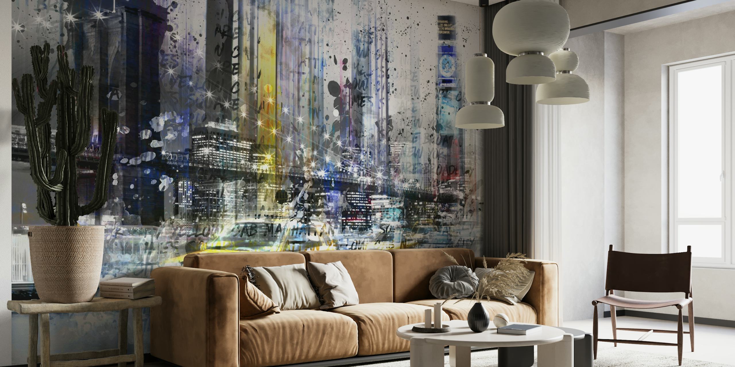 Modern Art NEW YORK Collage wallpaper
