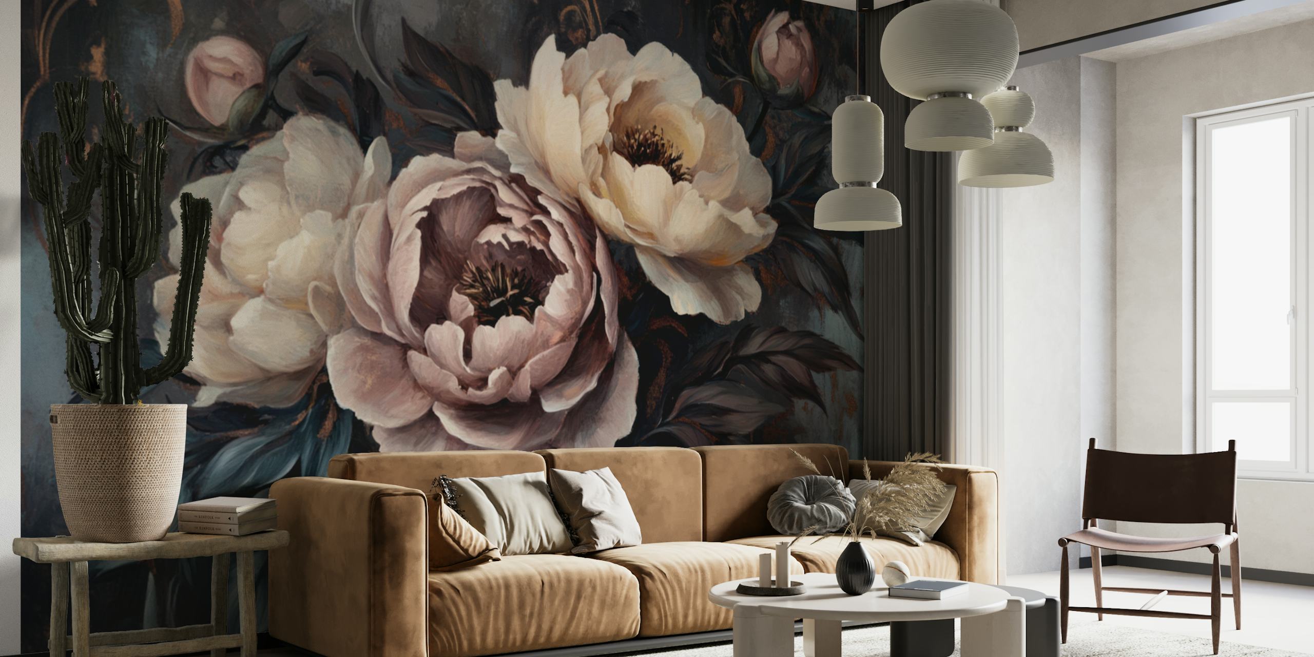 Projekt tapety Lush Floral Baroque Symphony