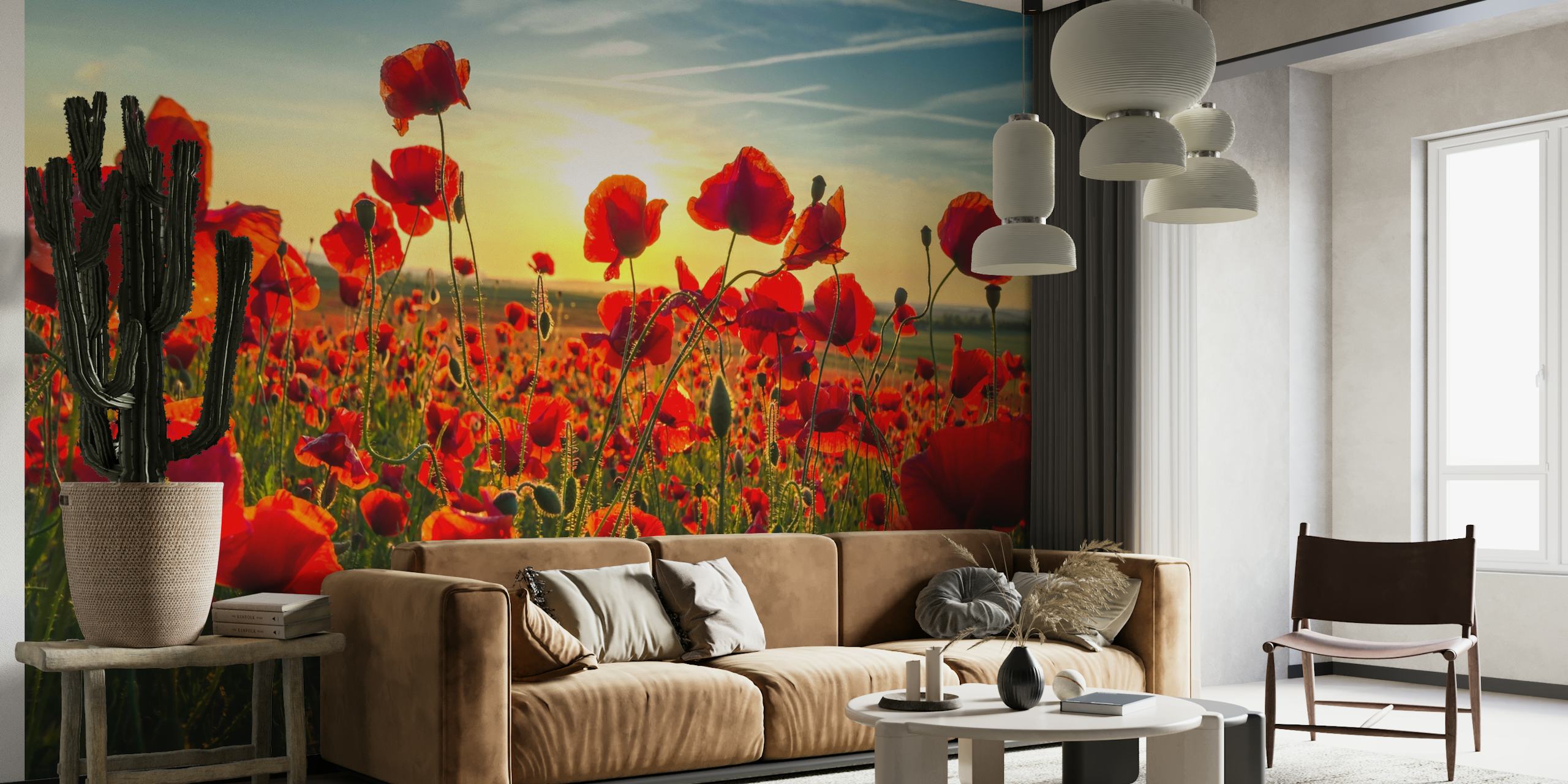 Poppies at Summer wallpaper