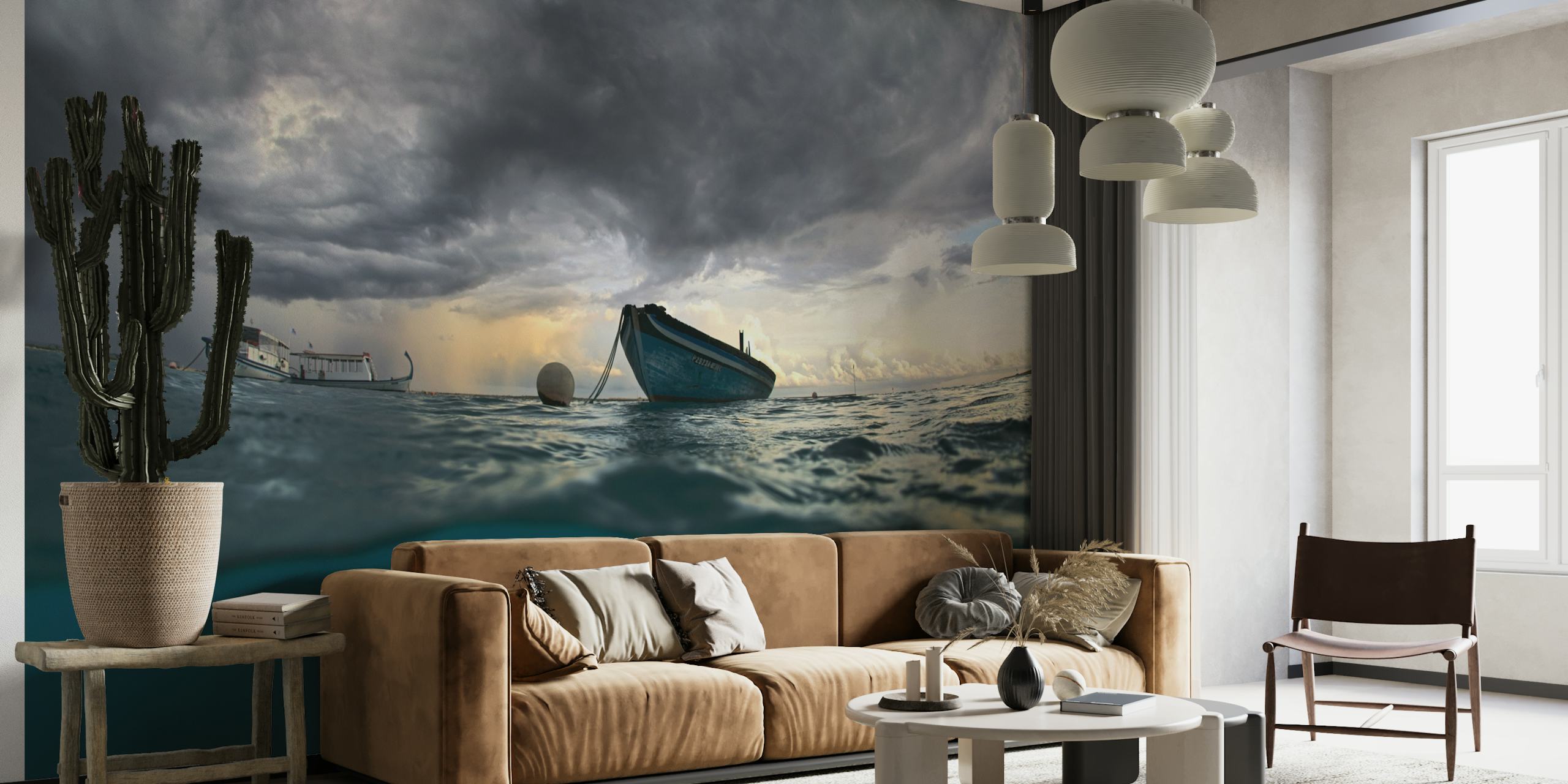 The boat wallpaper