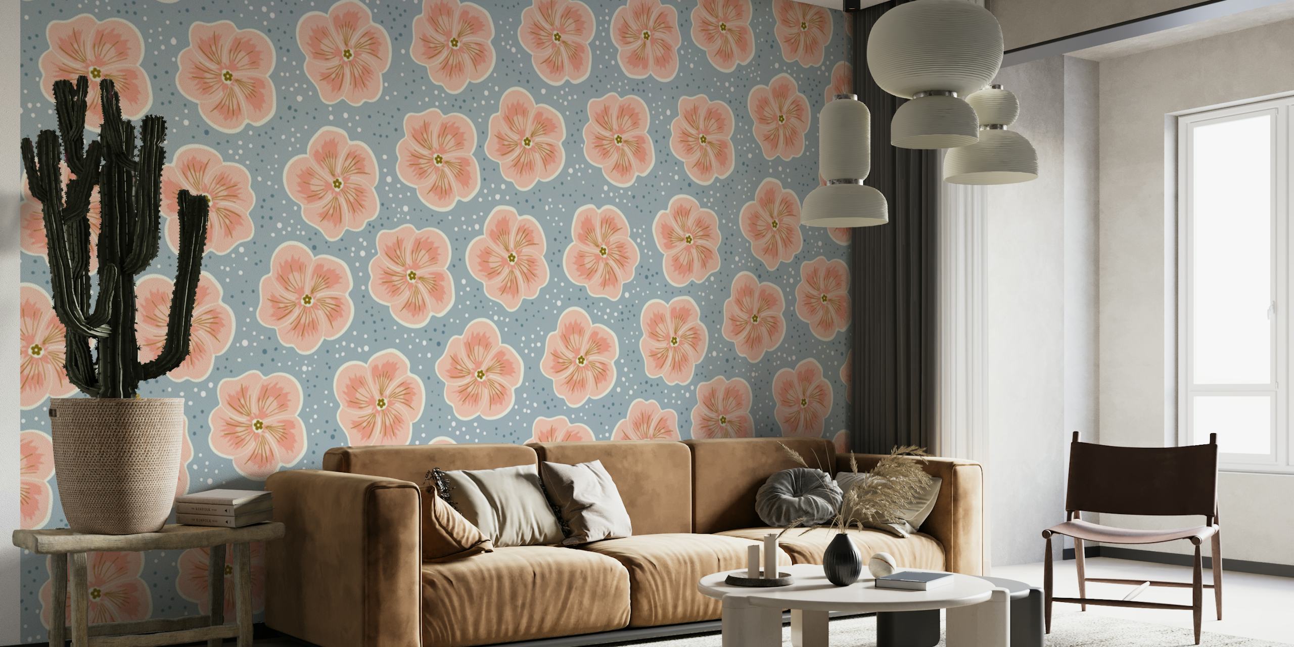 Peach Flowers wallpaper