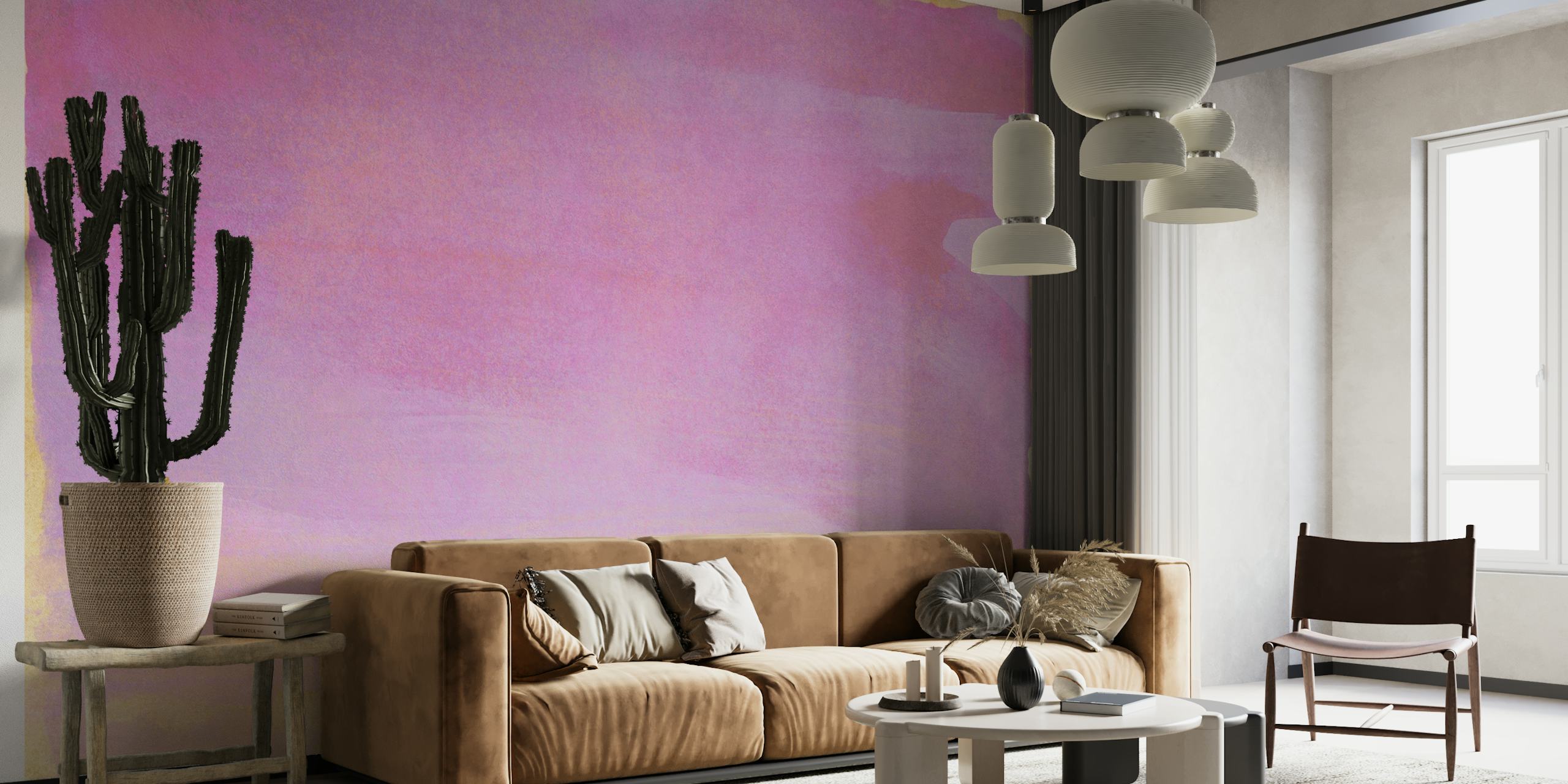 Min Abstract Lilac Texture papel de parede