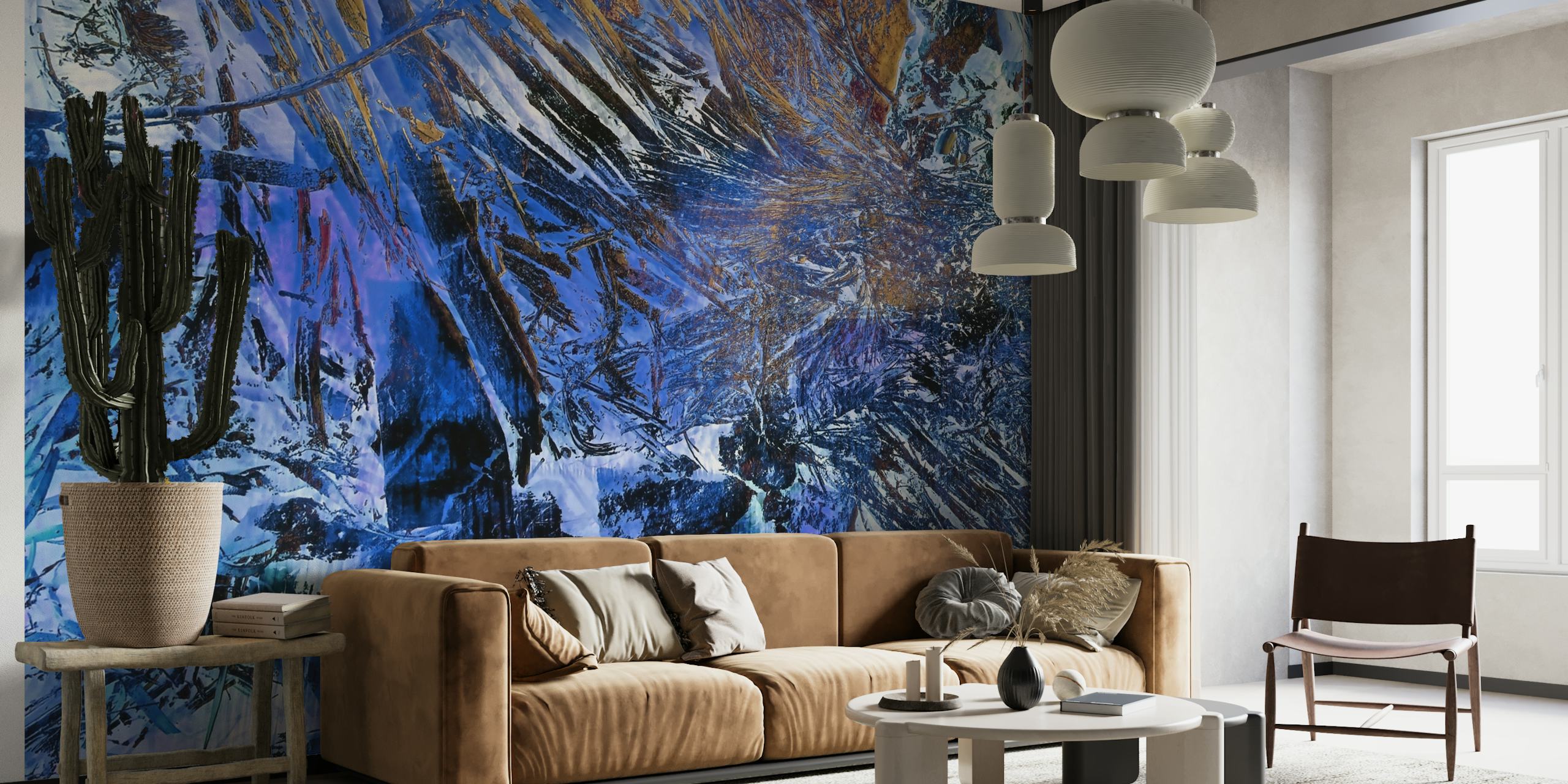Blue Mountain Dream Textures wallpaper