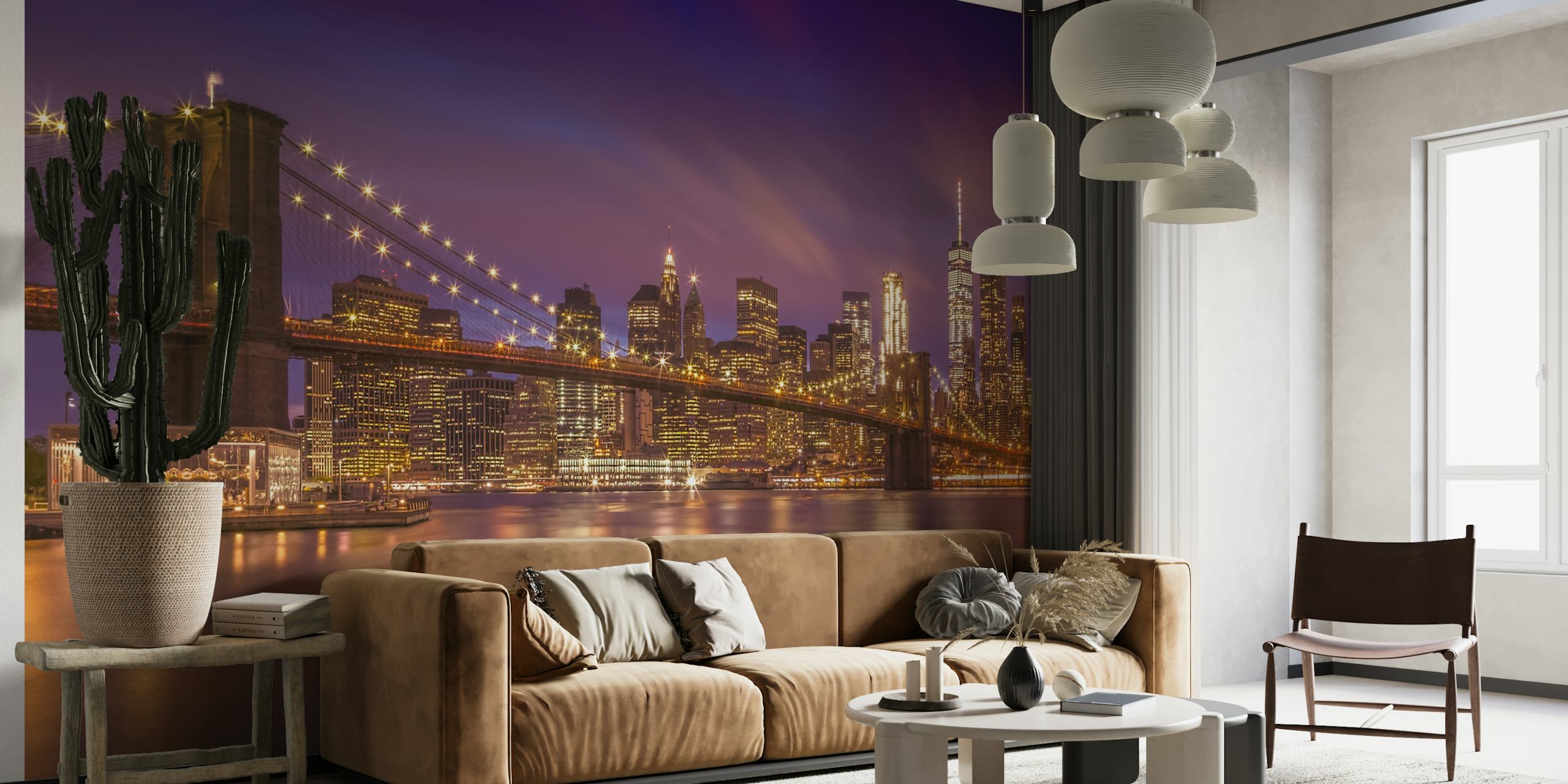 New York City Sunset wallpaper
