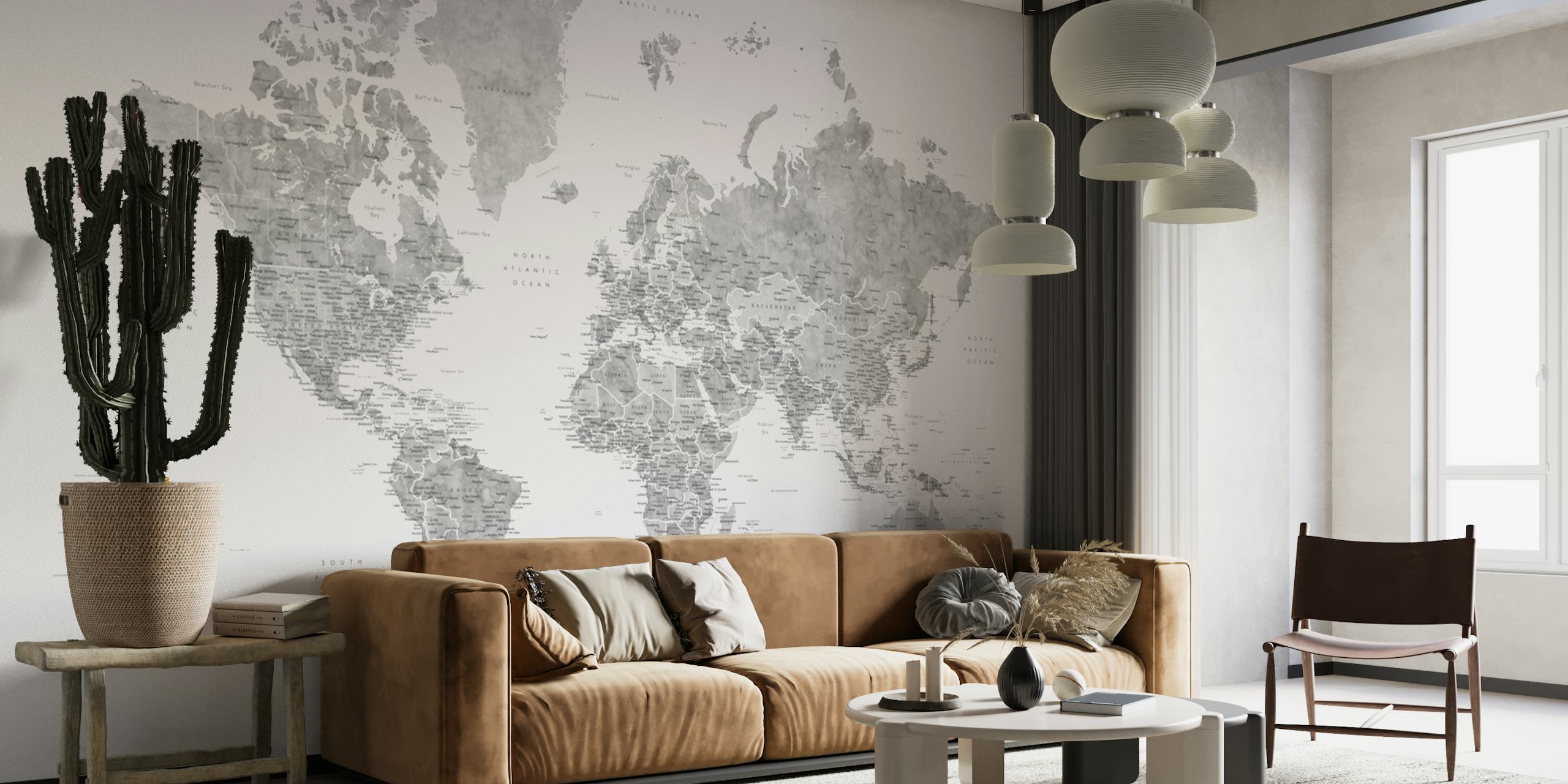 Deailed world map Jimmy wallpaper