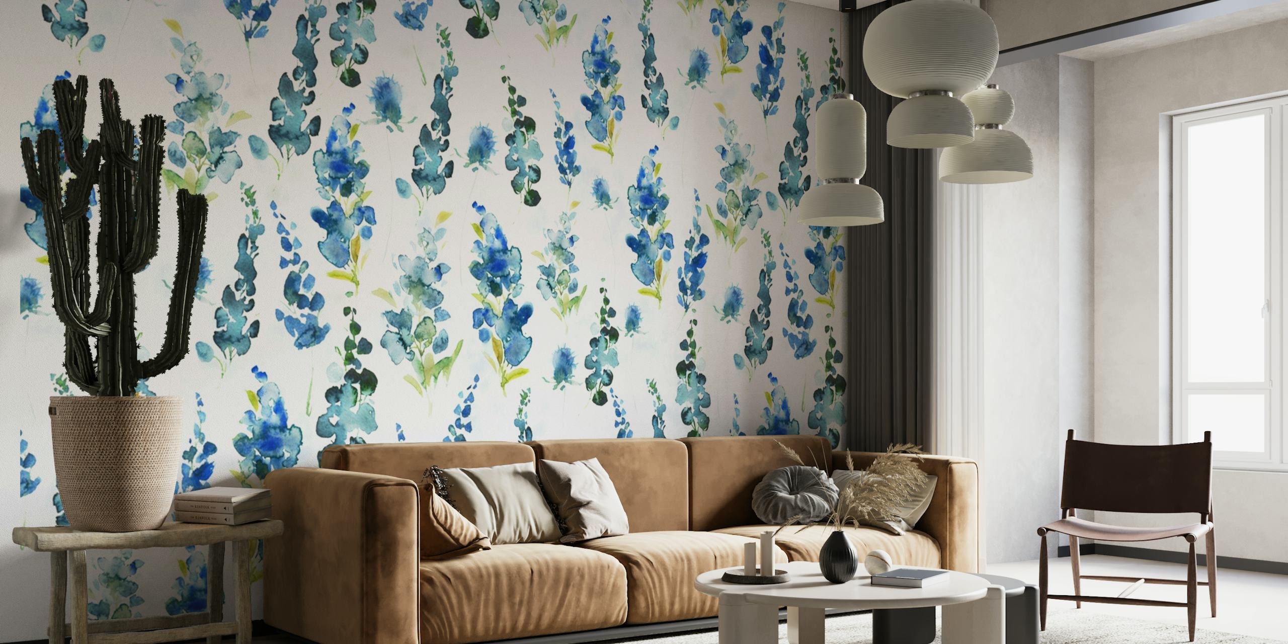 Blue Lupines Wildflowers wallpaper