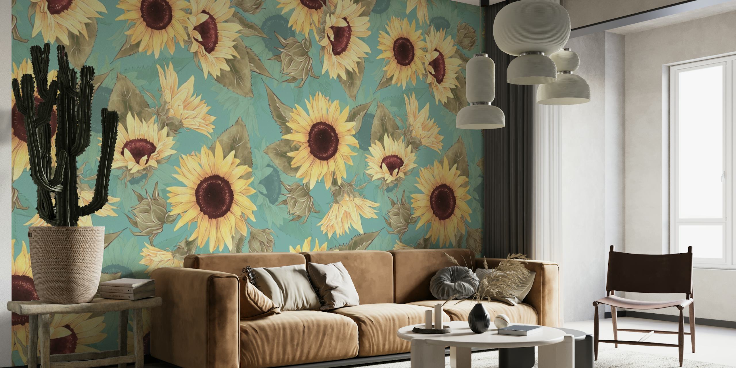 Sunflowers Meadow wallpaper