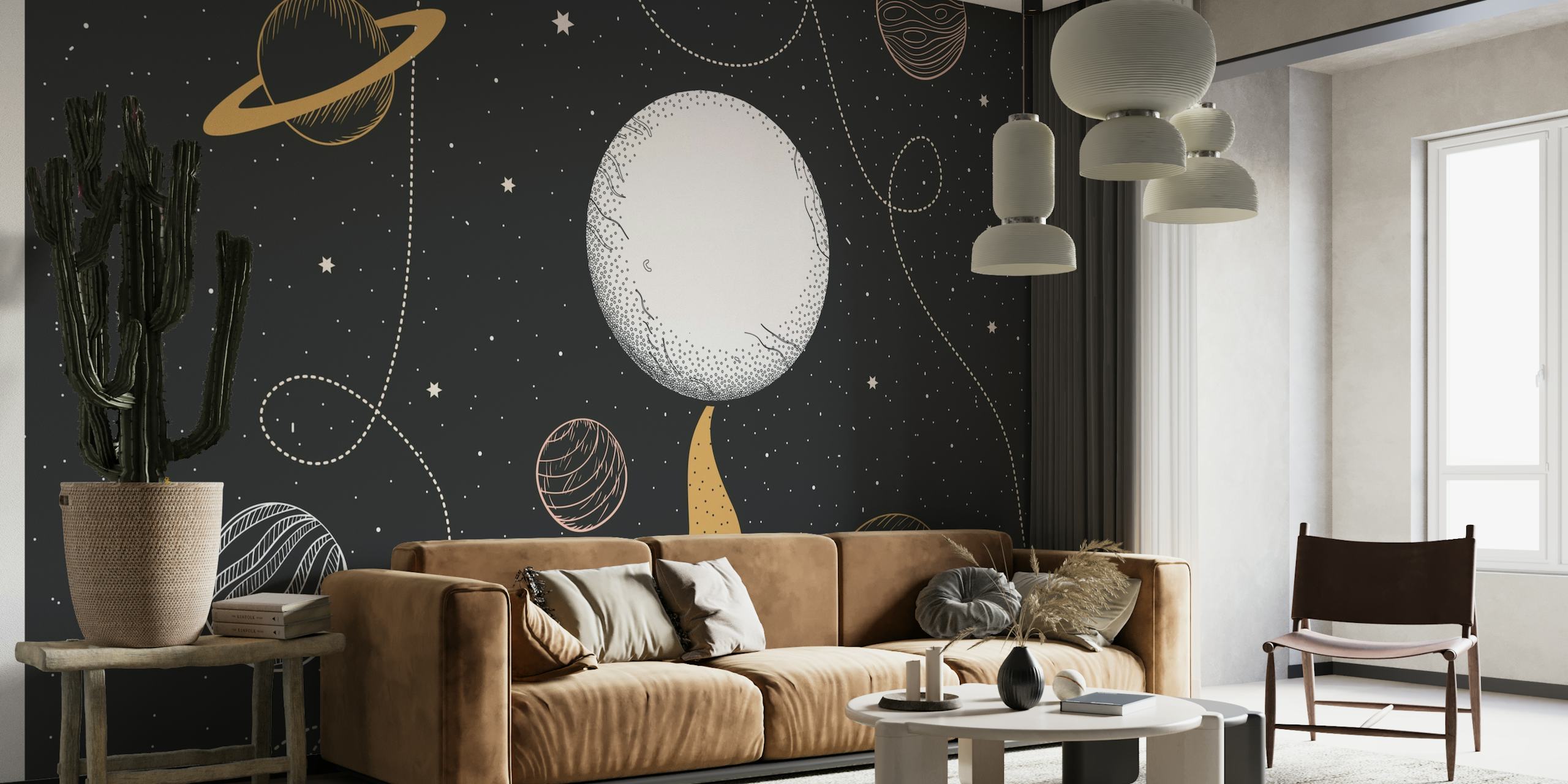 Moon Path wallpaper