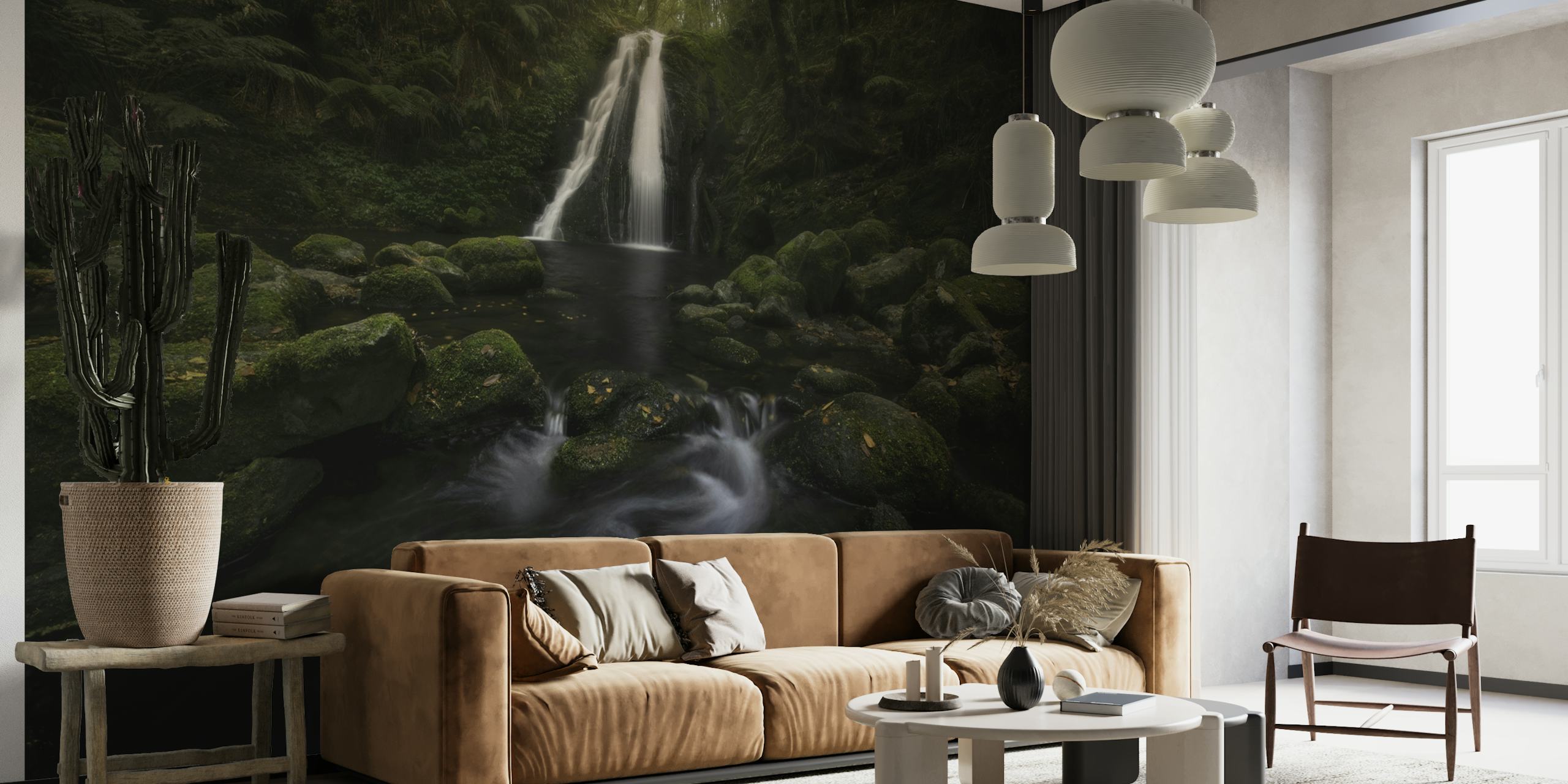 A Graceful Waterfall wallpaper
