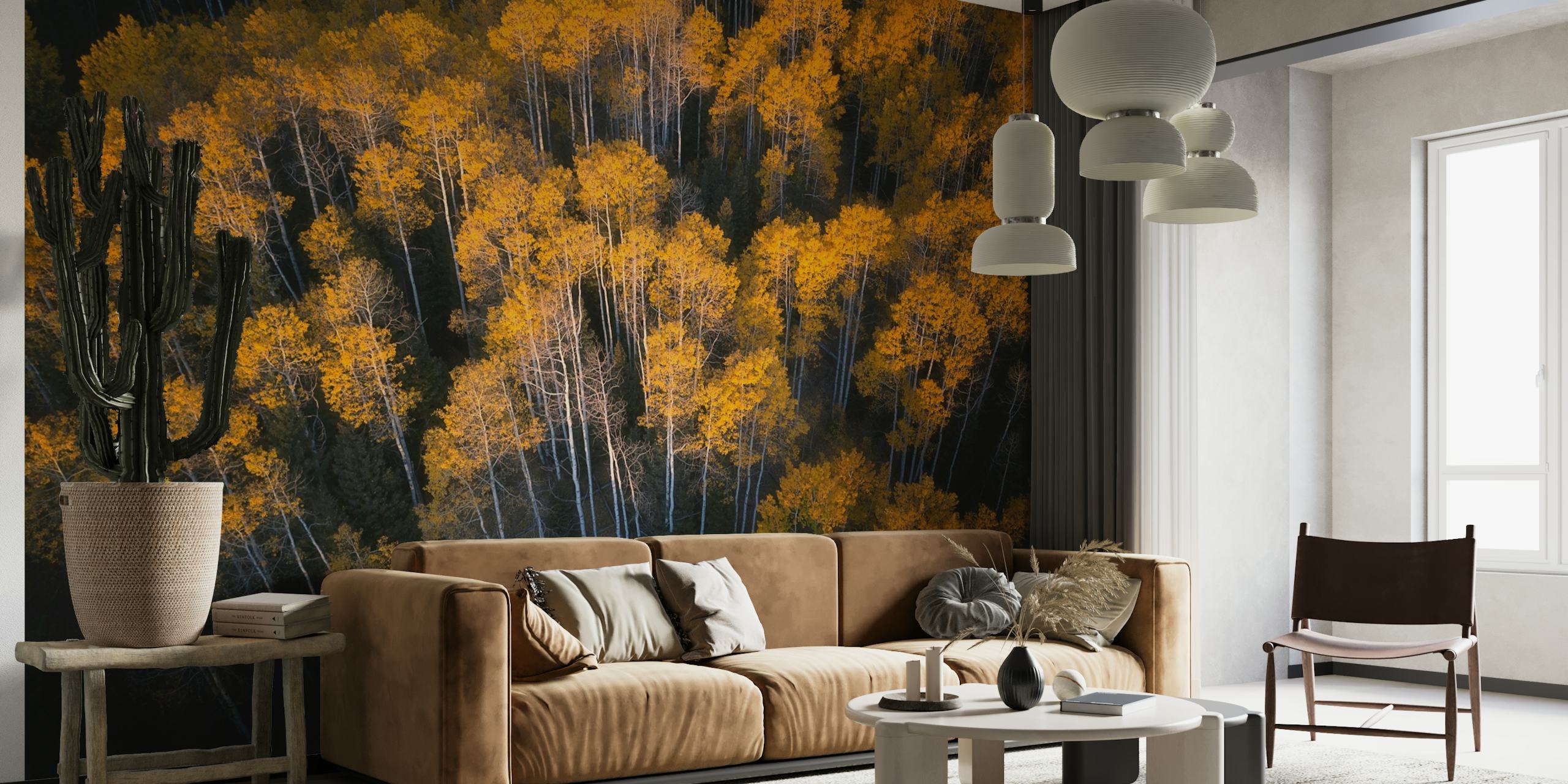 Aspen in Autumn wallpaper