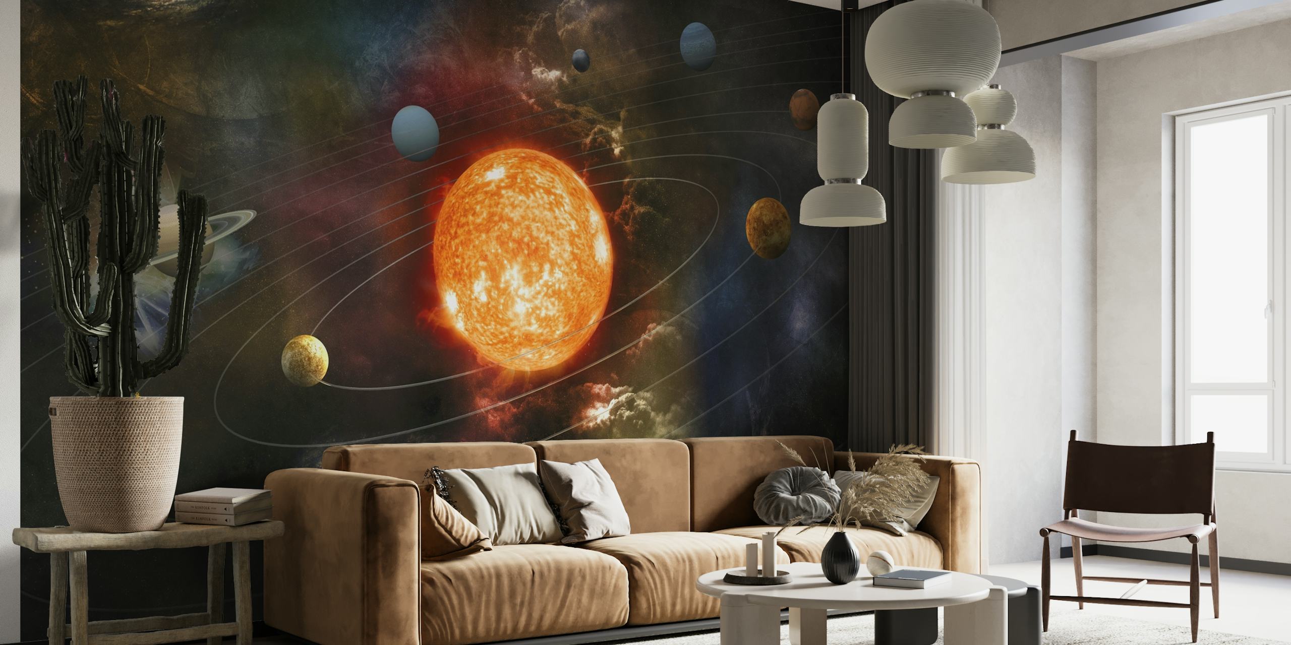 Solar system wallpaper