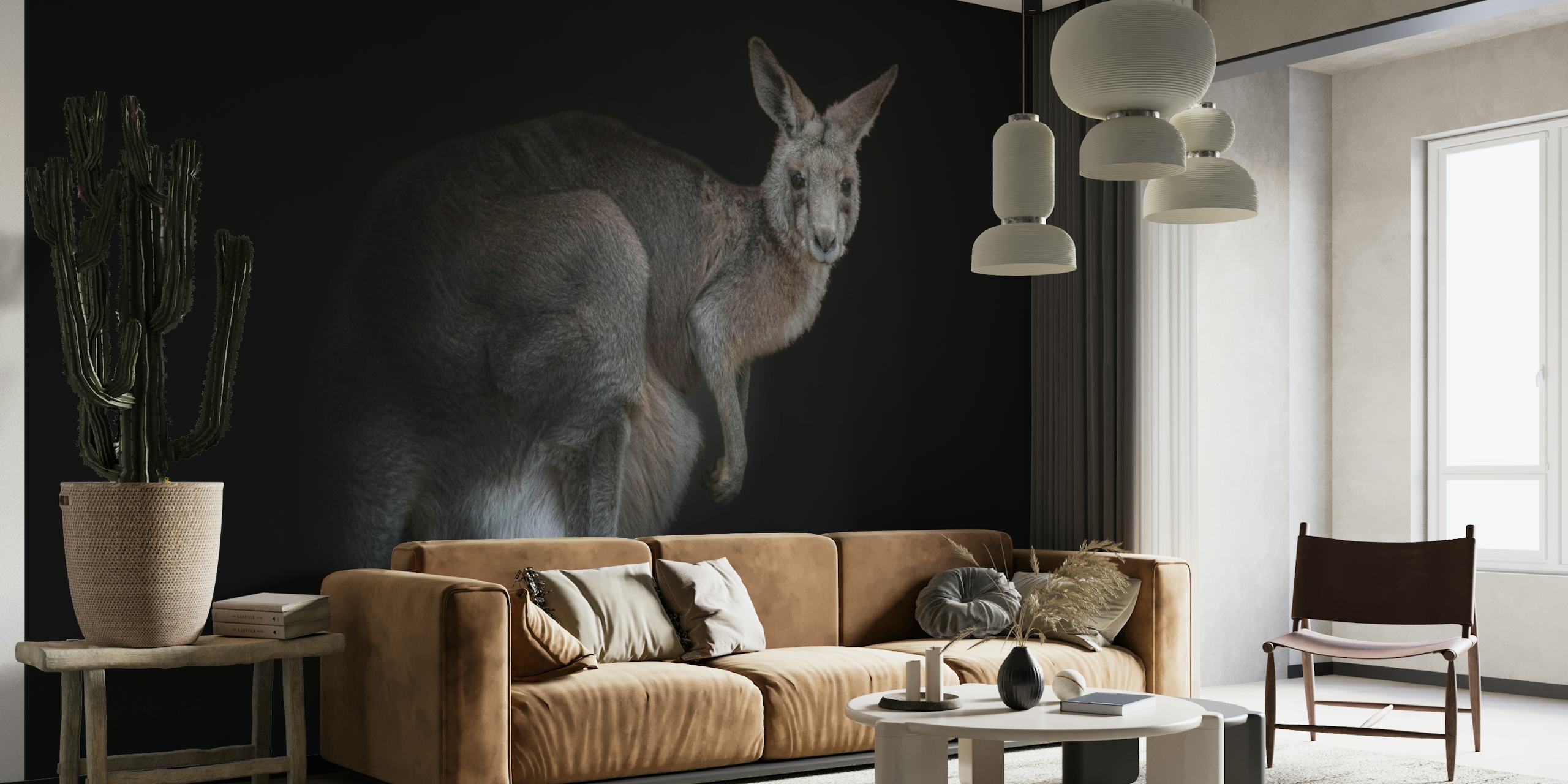 Kangaroo papel pintado