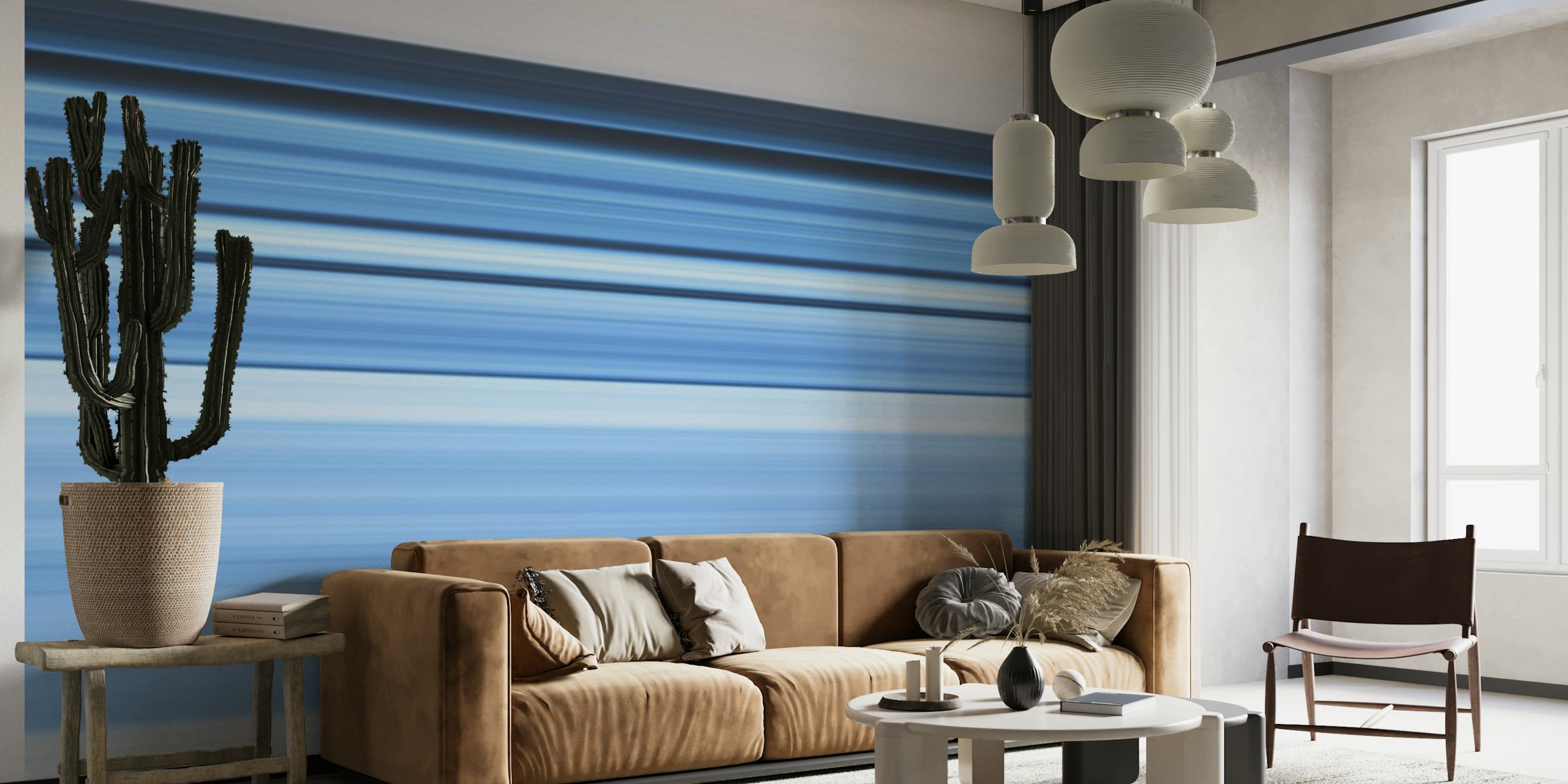 Linje Copacabana wallpaper in a room