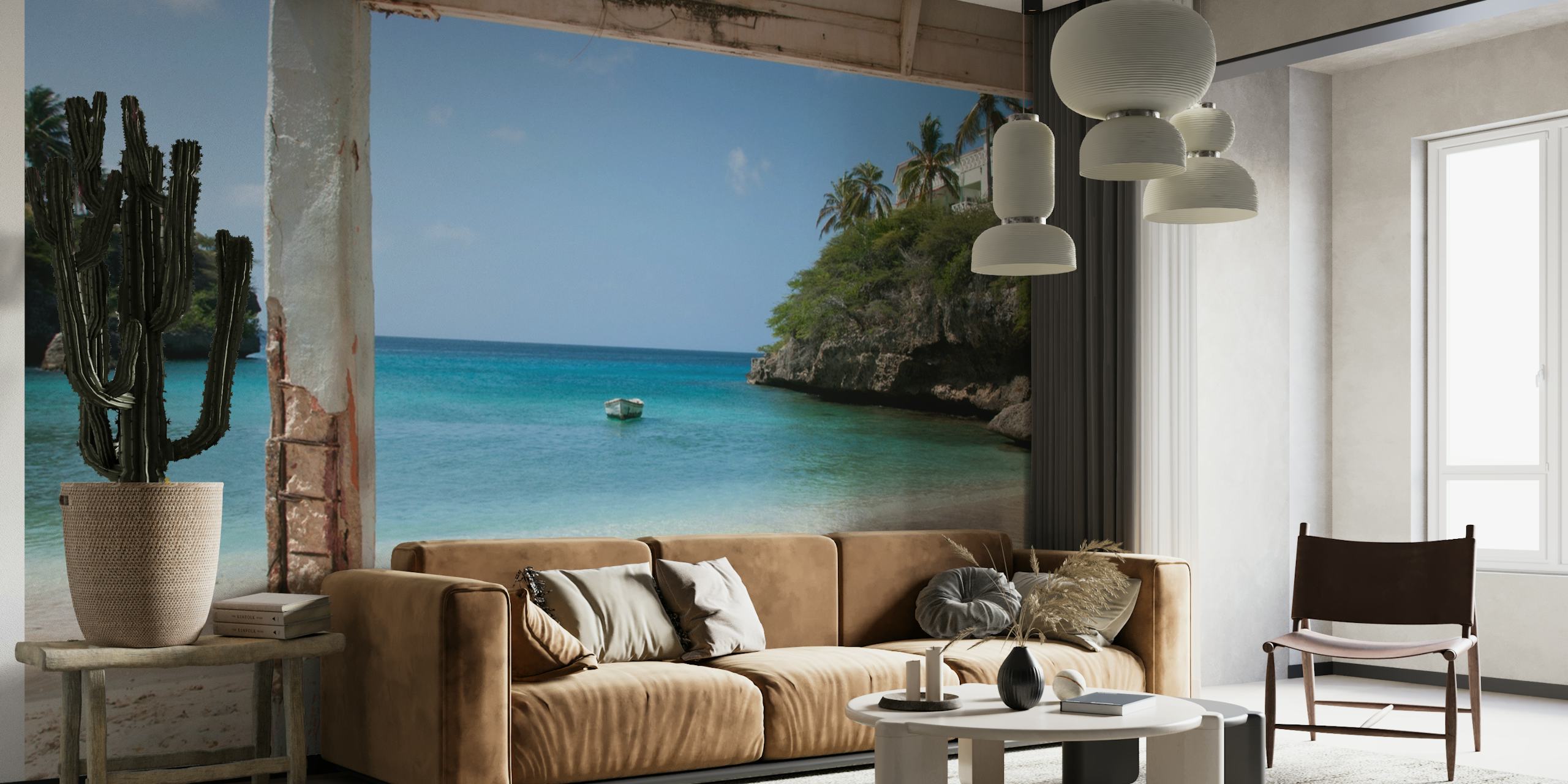 Blue Lagoon Beach Dream 1 wallpaper