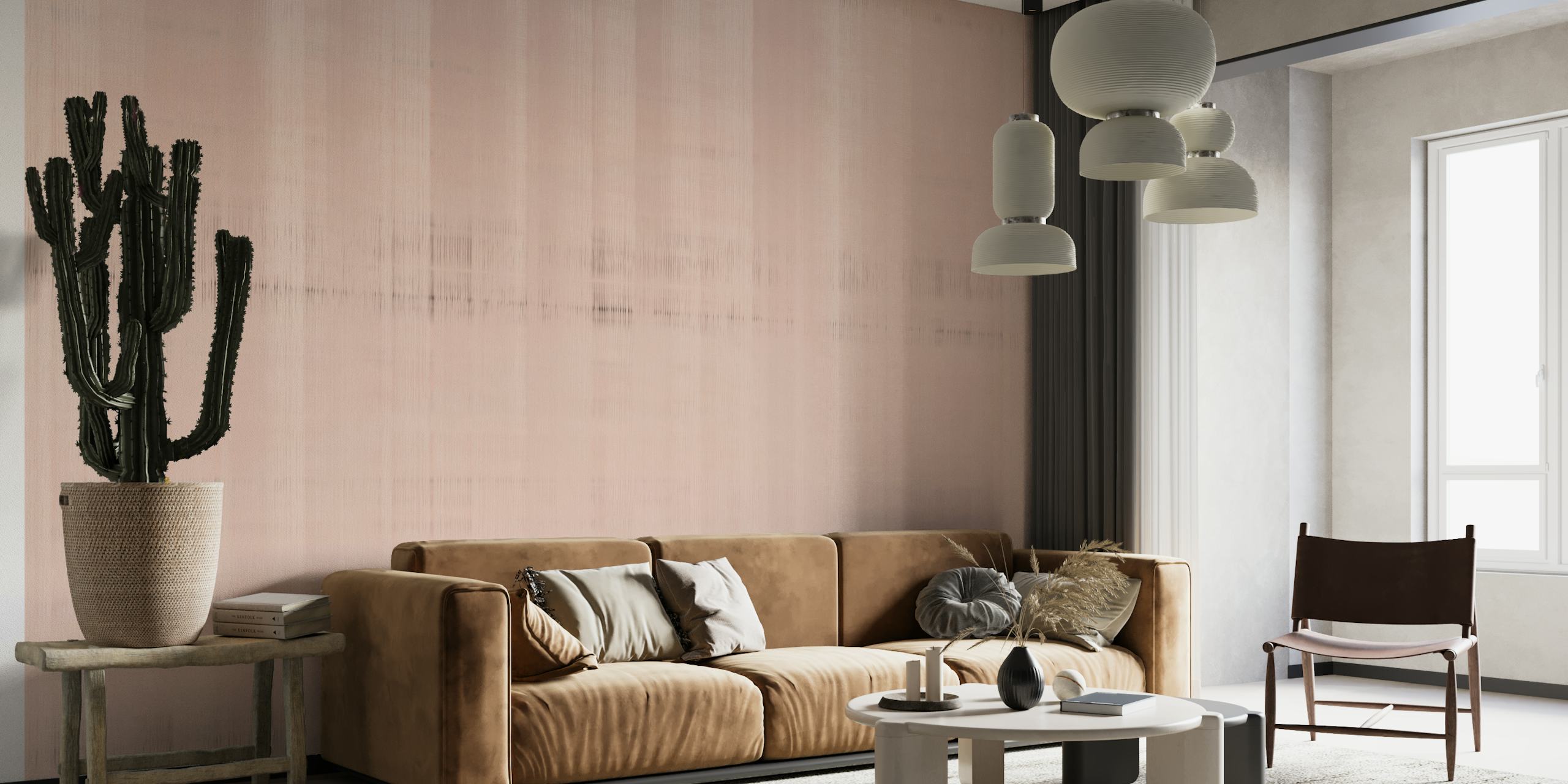 Tapeta Blush Japanese Silk Texture wyświetlona