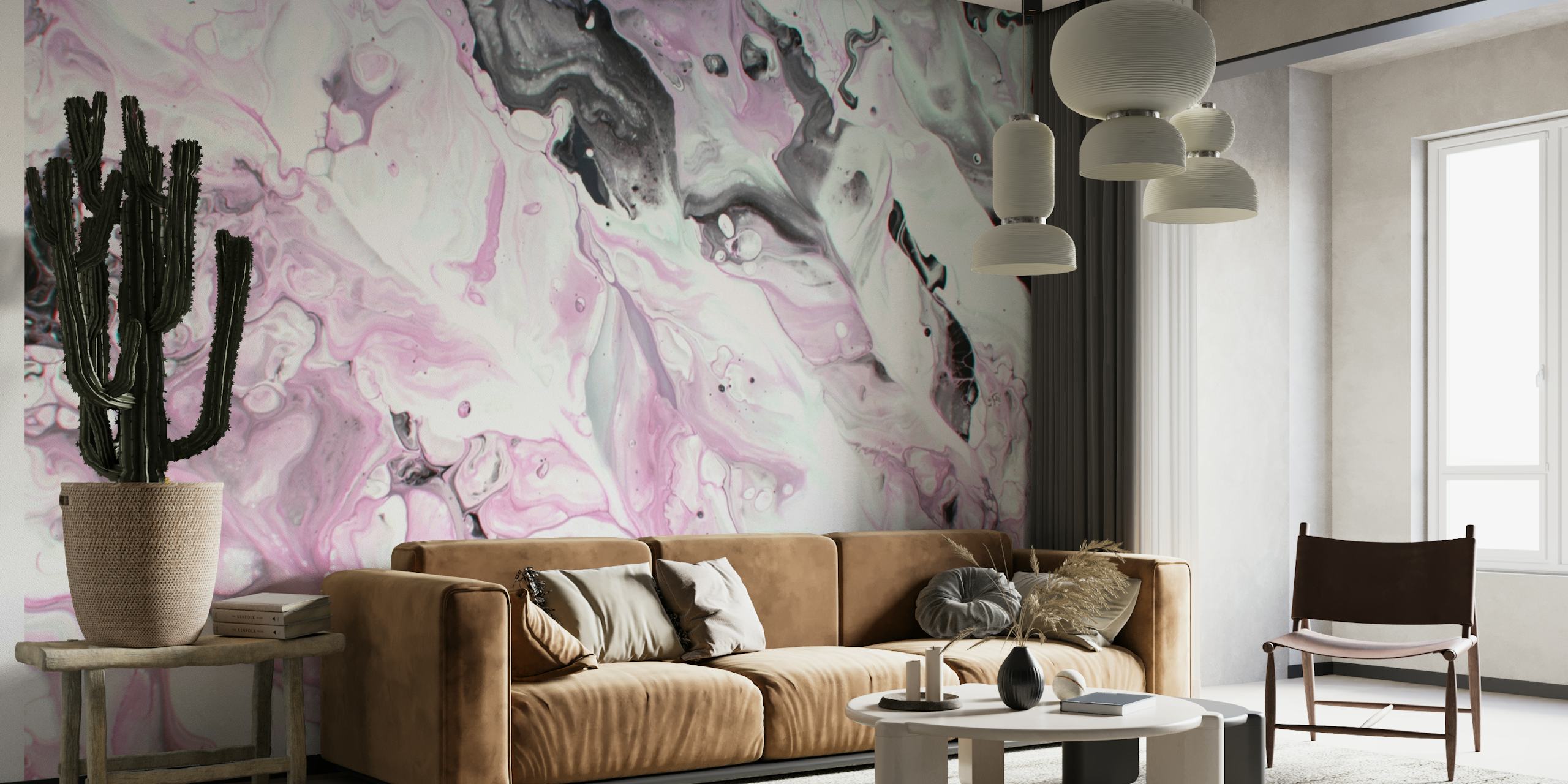 Abstract Marble Glam 8 behang
