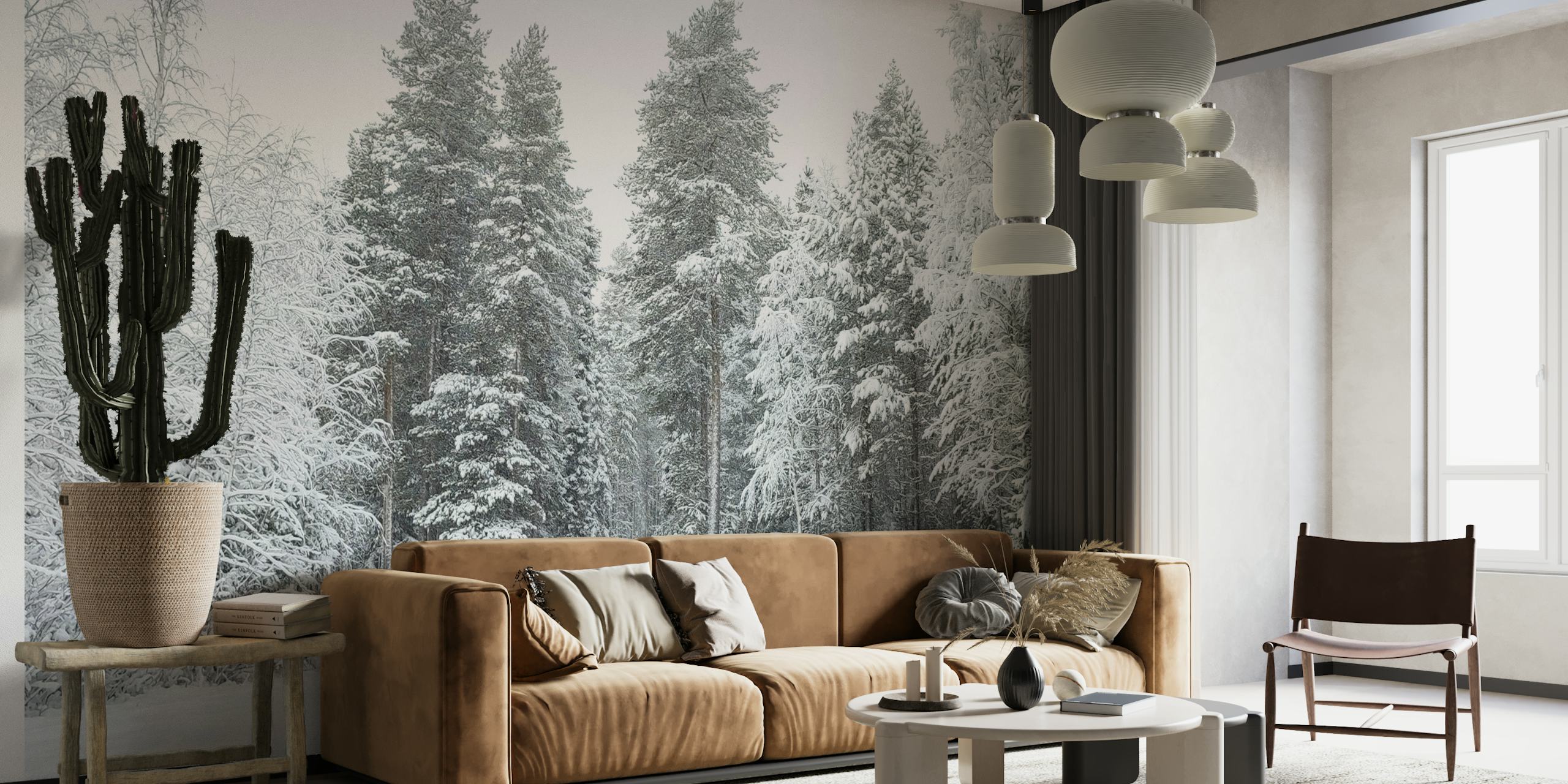 Winter nature Finland wallpaper
