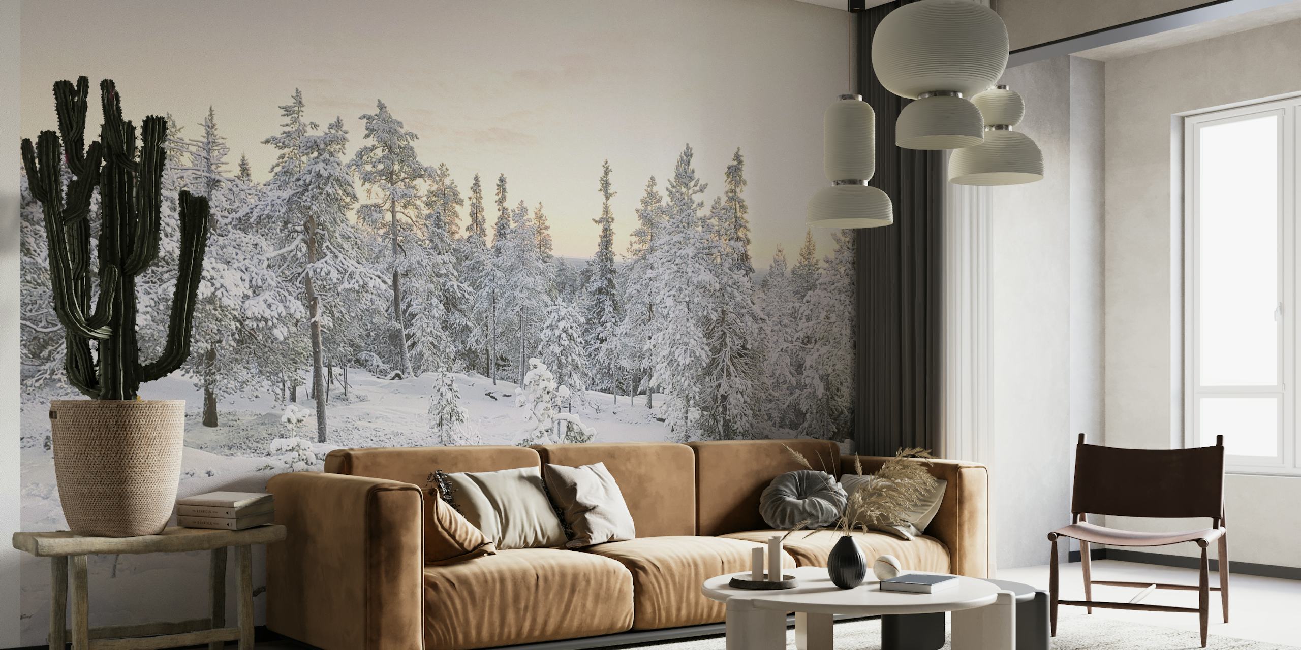 Nature winter snowfall 10 wallpaper