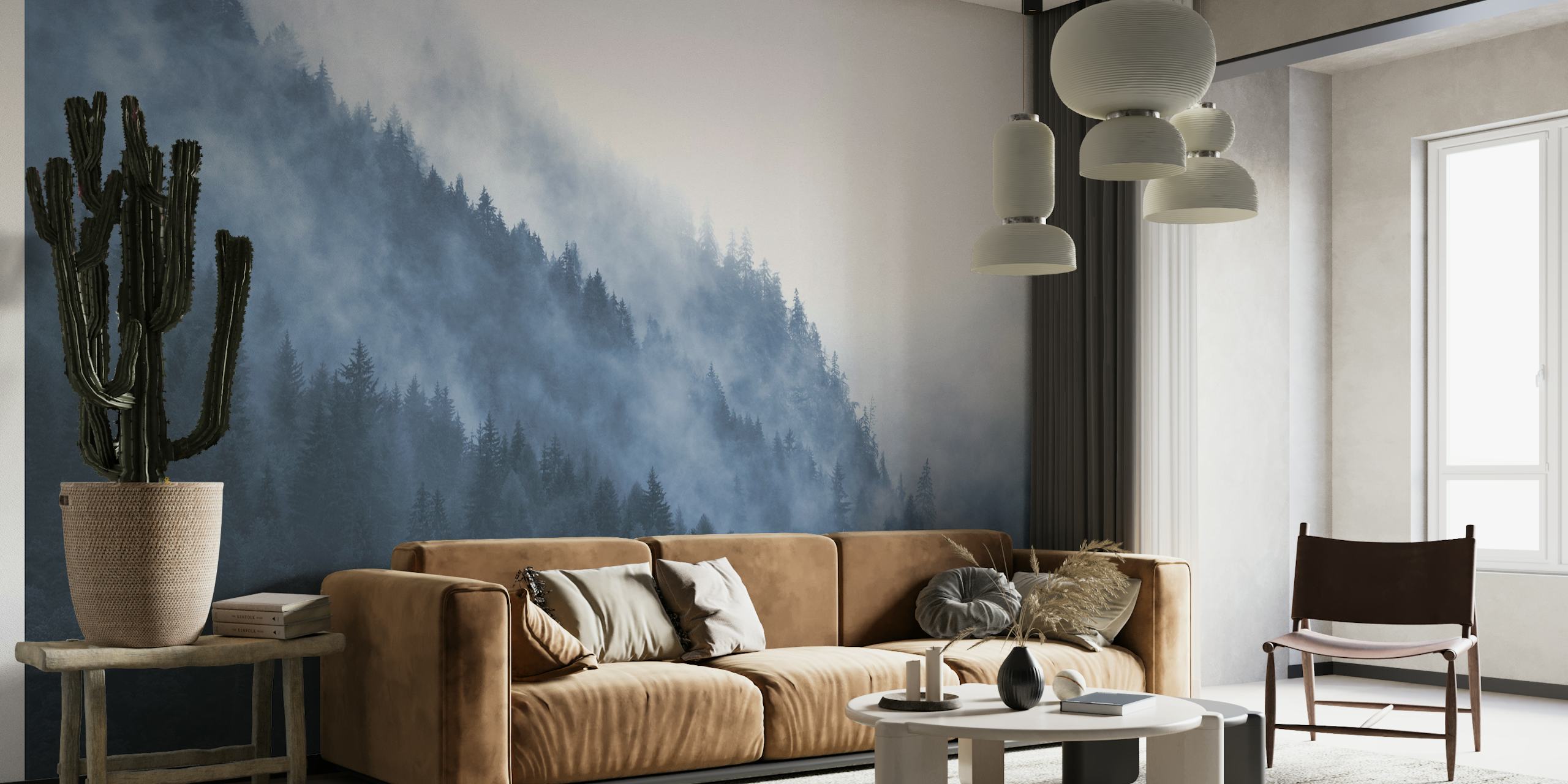Blue Mountain Mist wallpaper