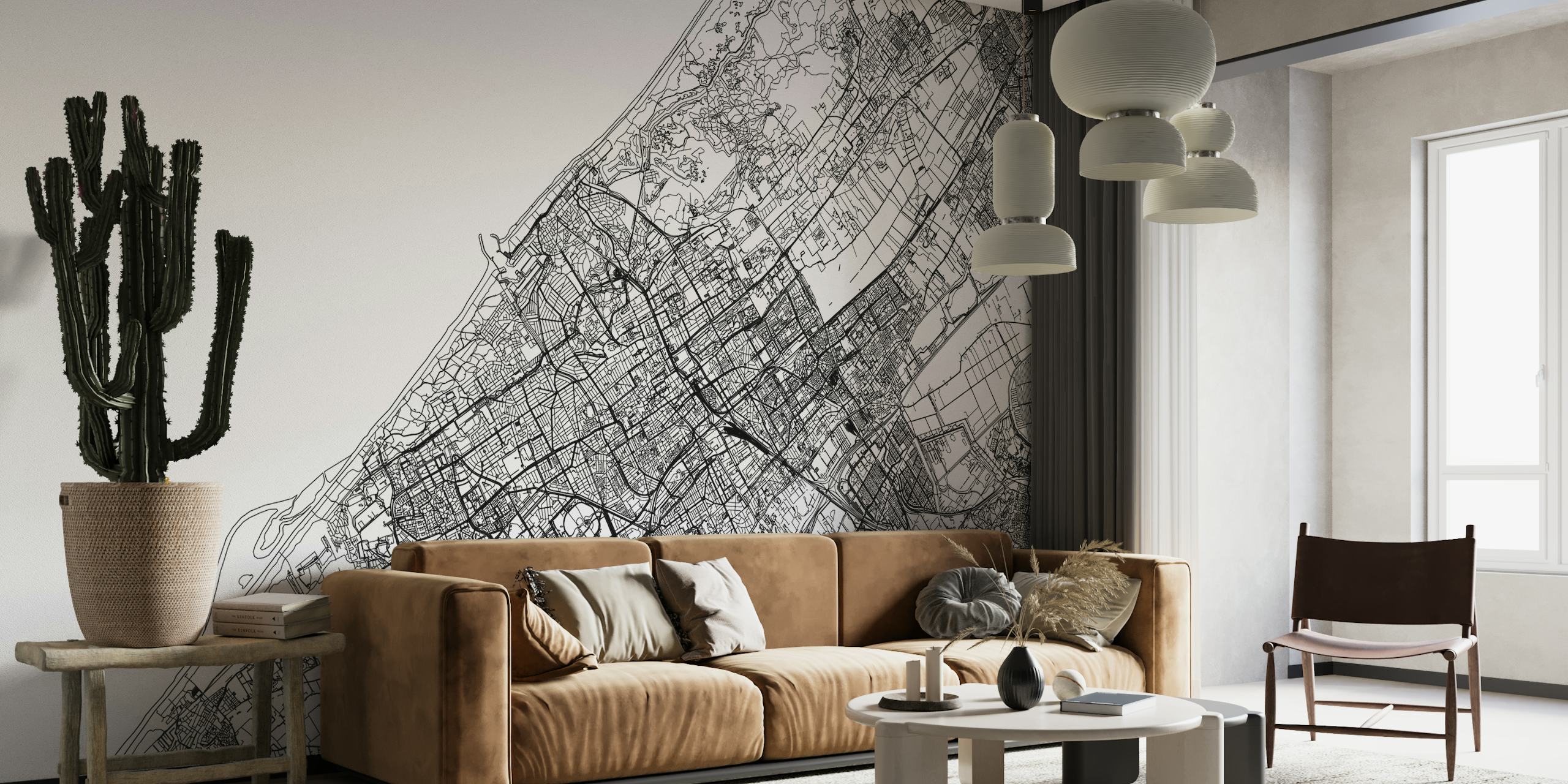 The Hague Map wallpaper