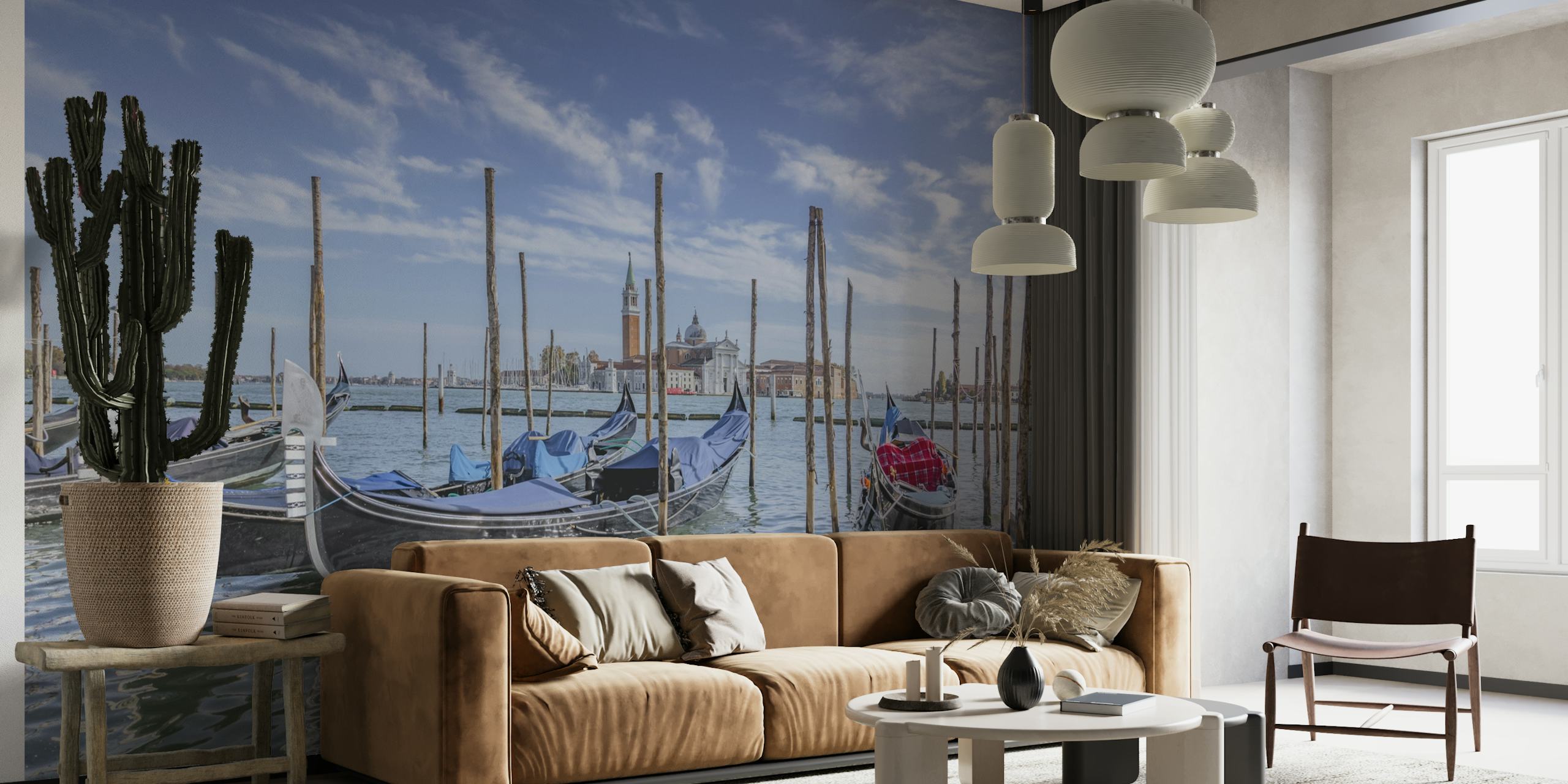 Venice Venezia Gondolas tapet