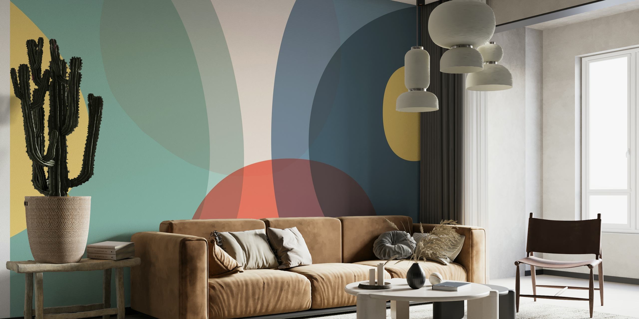 Retro Wall in Happy Colours 3 tapet