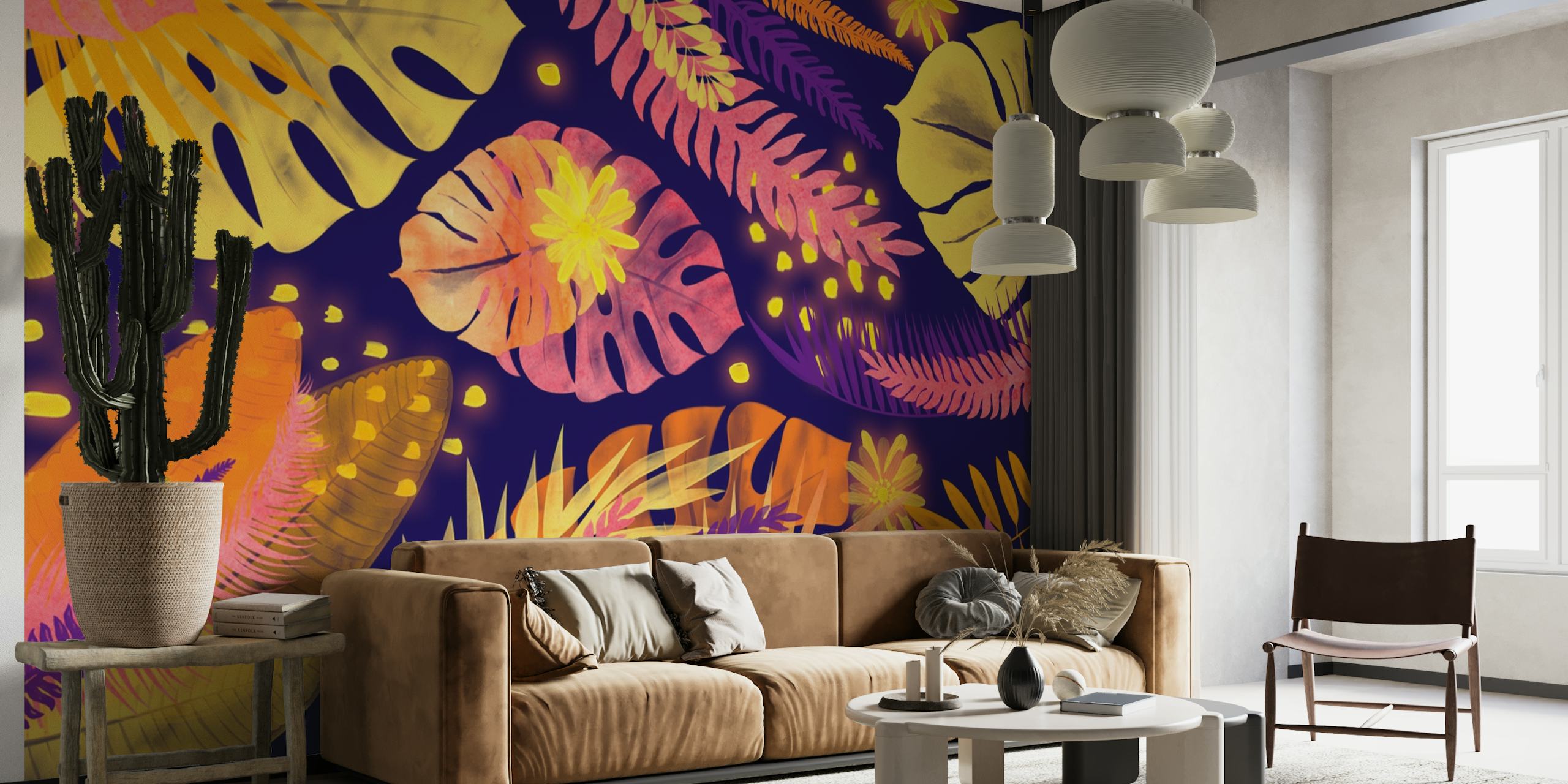 Jungle Art decor wallpaper