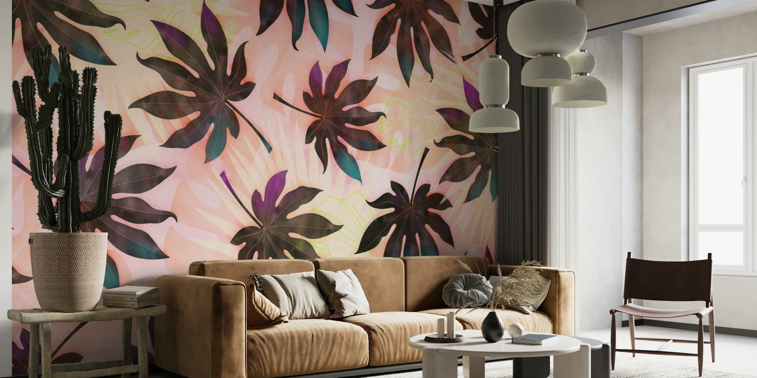 Palm tropical wallpaper carta da parati