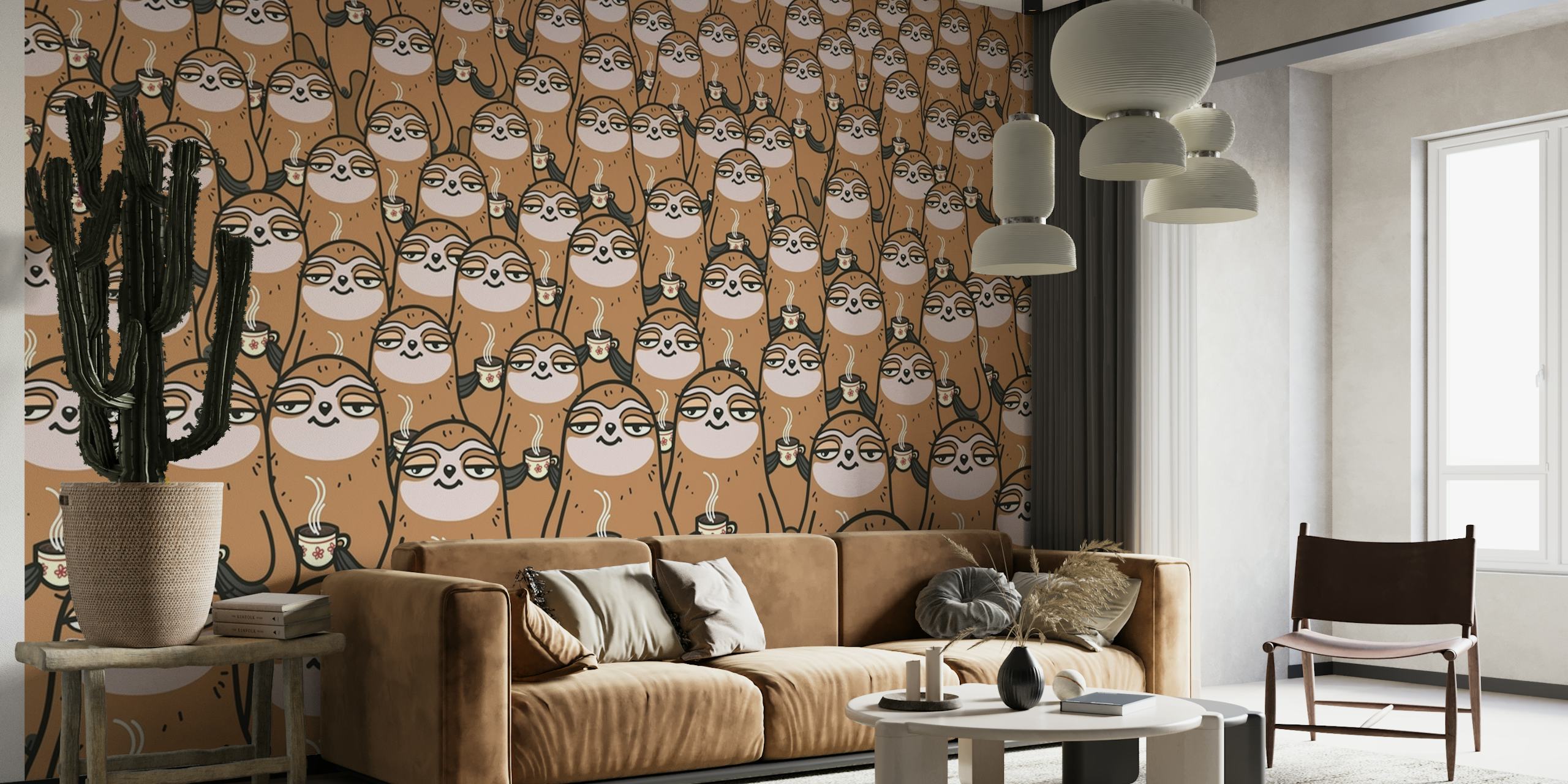 Sloth-tastic wallpaper