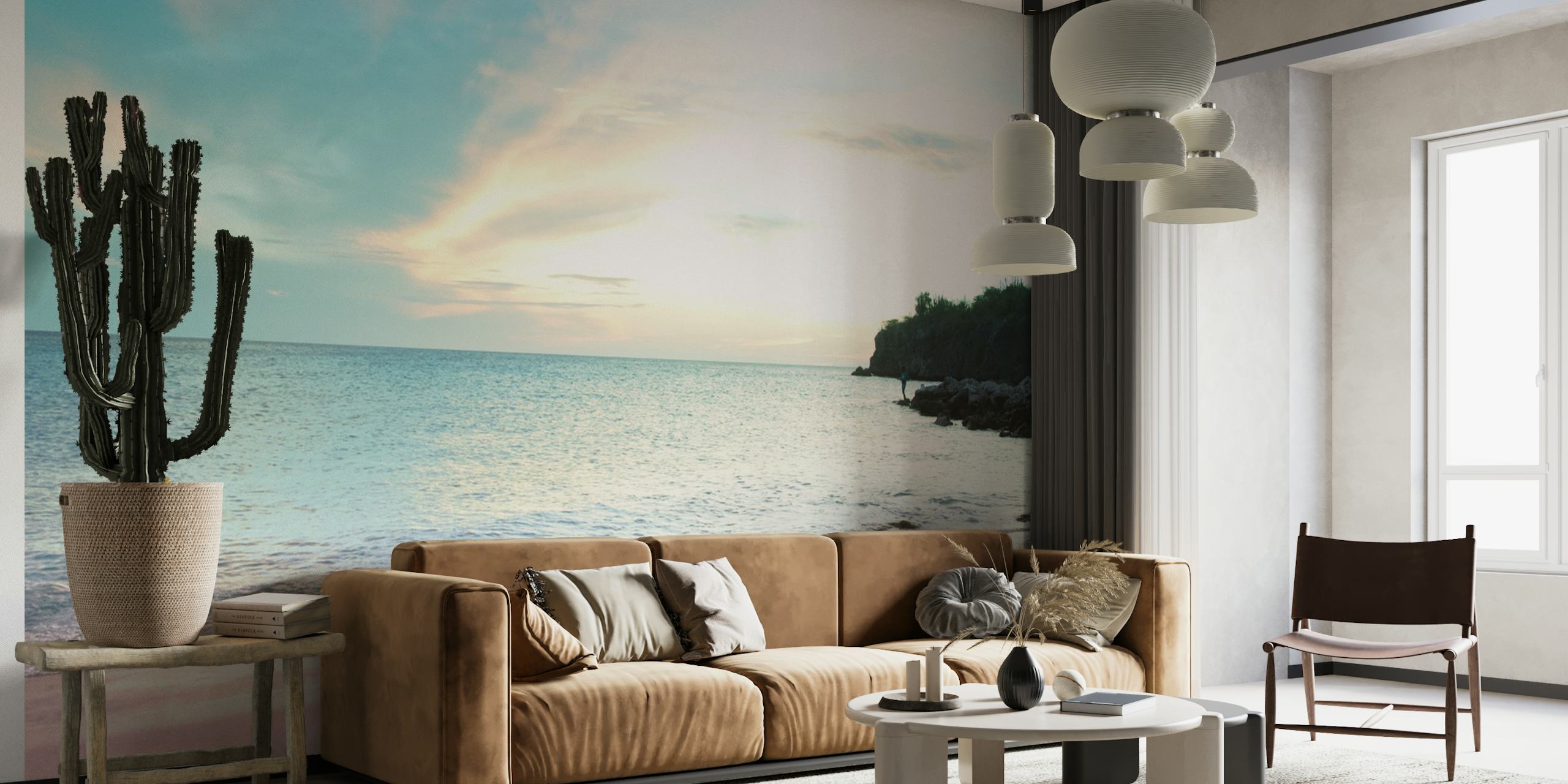 Sunset Ocean Dream 1 wallpaper