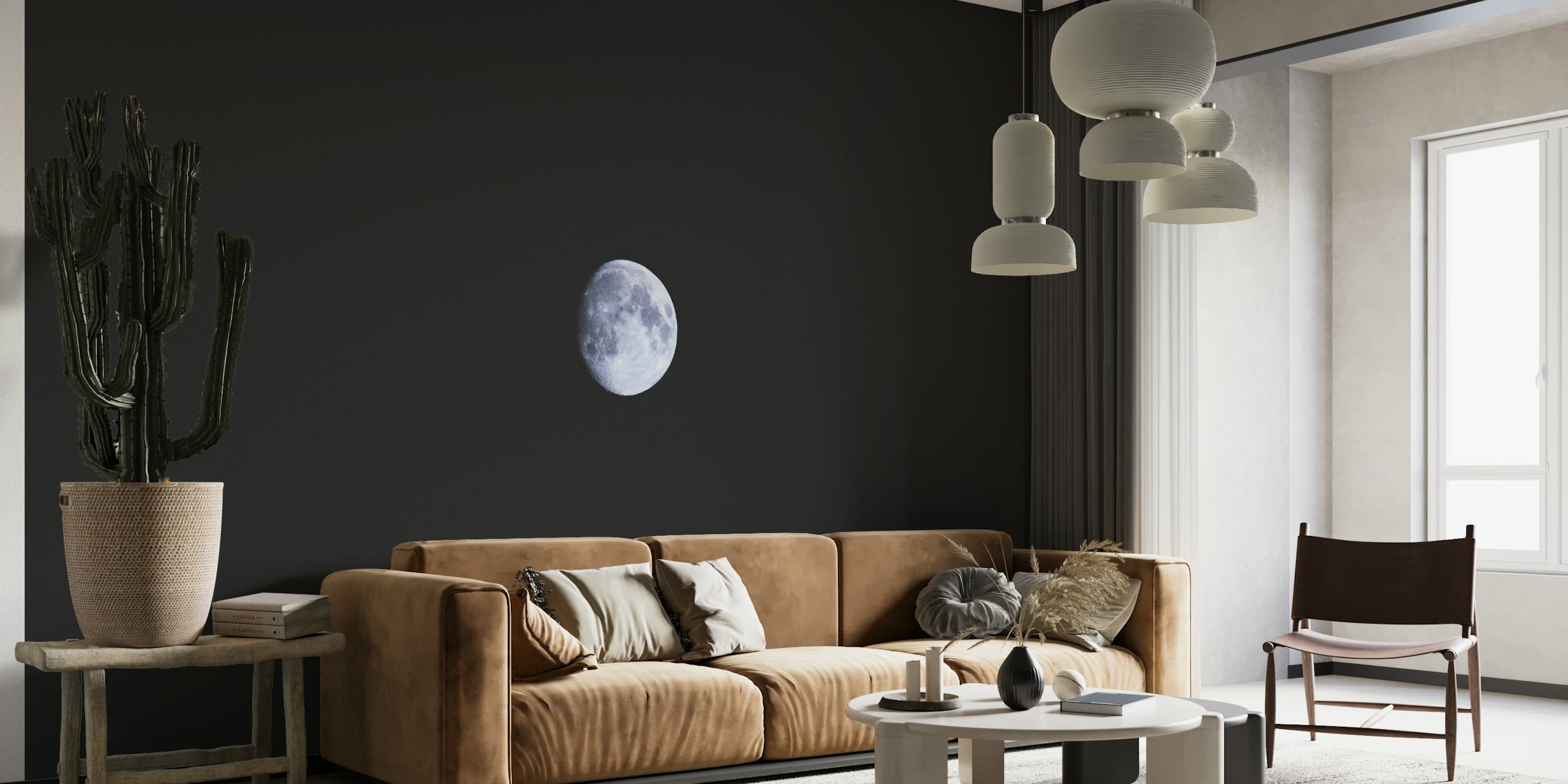 Minimal Moon wallpaper