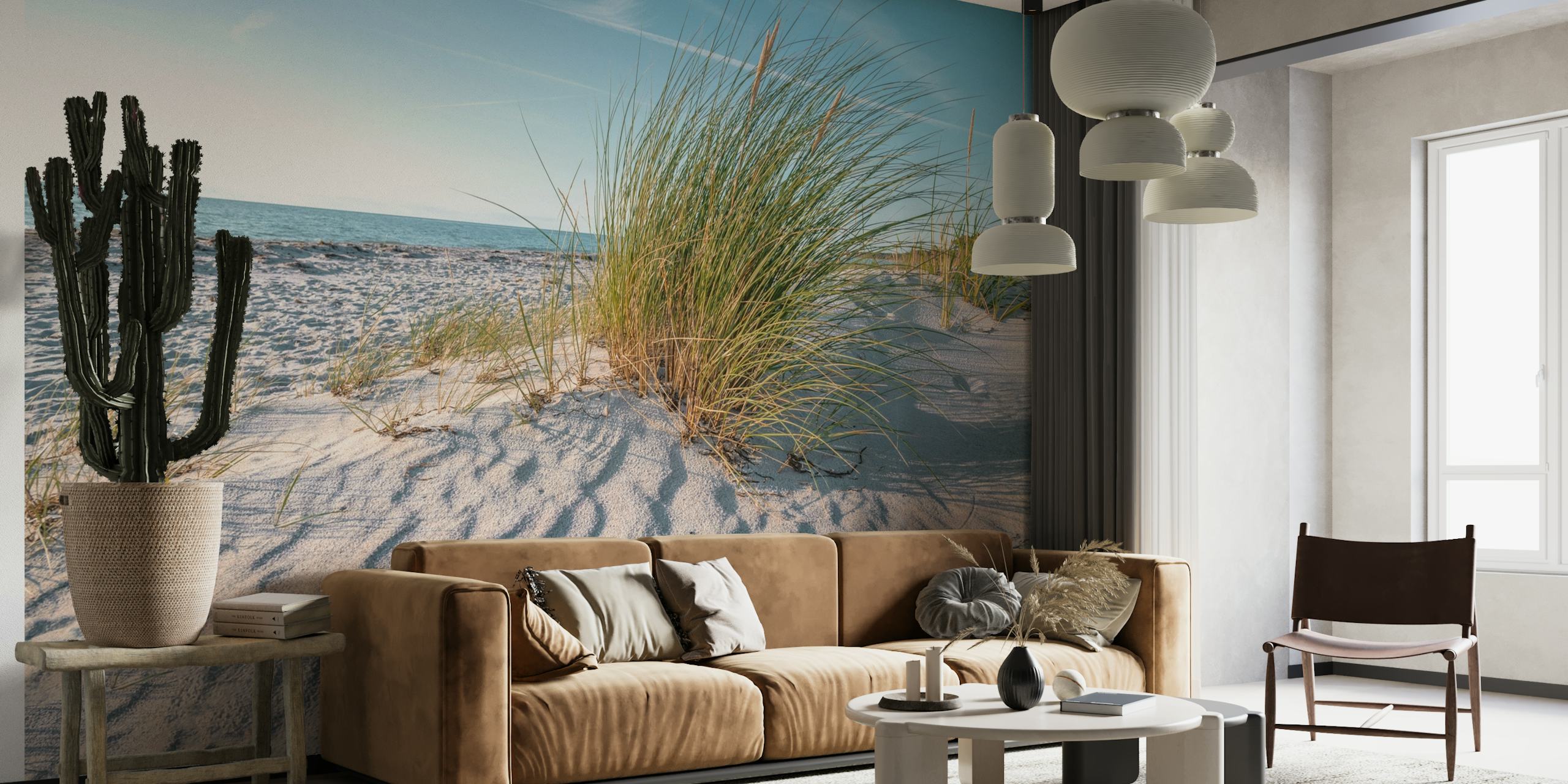 Baltic Beach Sunlight wallpaper