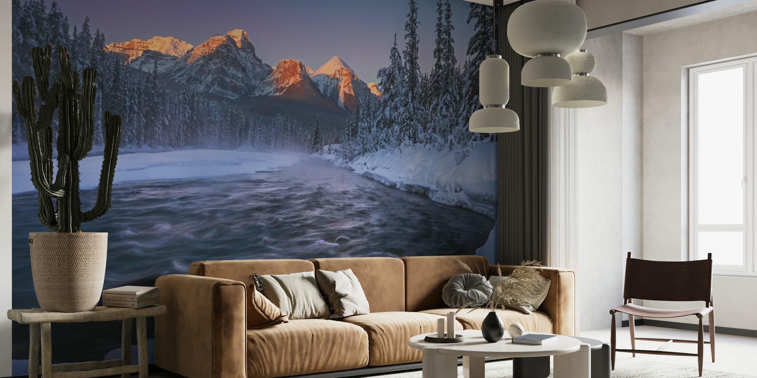 Winter Canadian Rockies wallpaper