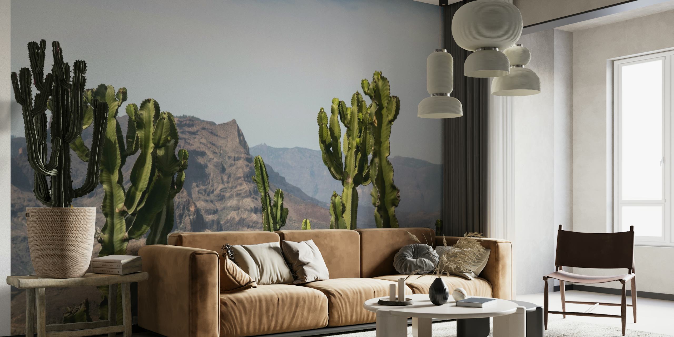 Cacti Mountain Dream 1 wallpaper