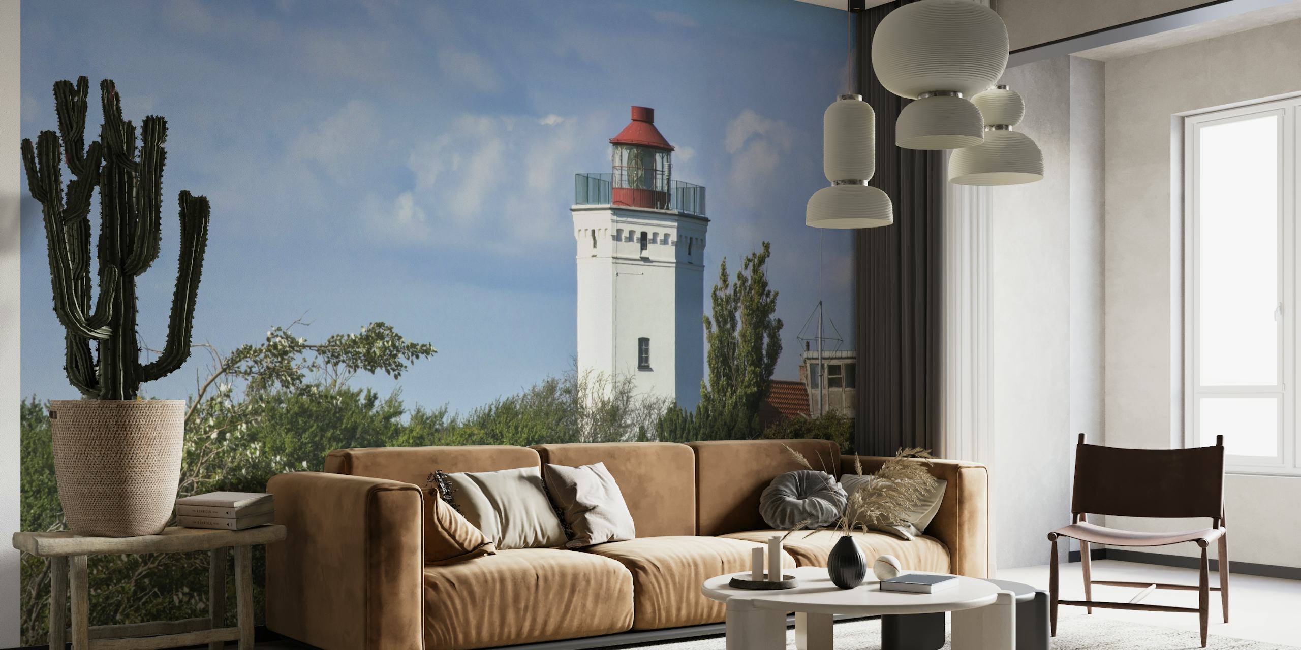 Denmark Lighthouse papel pintado