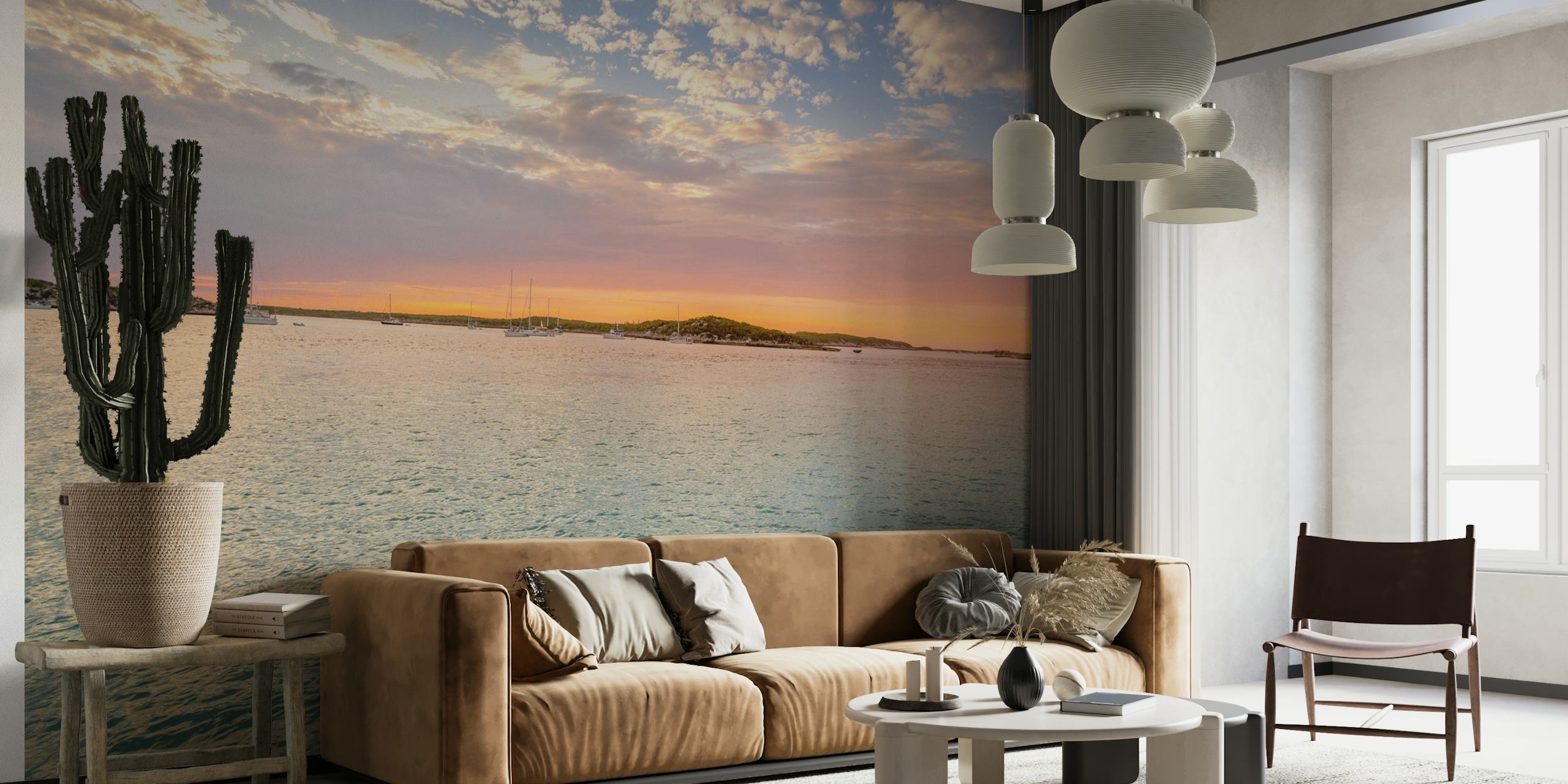Bahamas Amazing Sunset Sail wallpaper