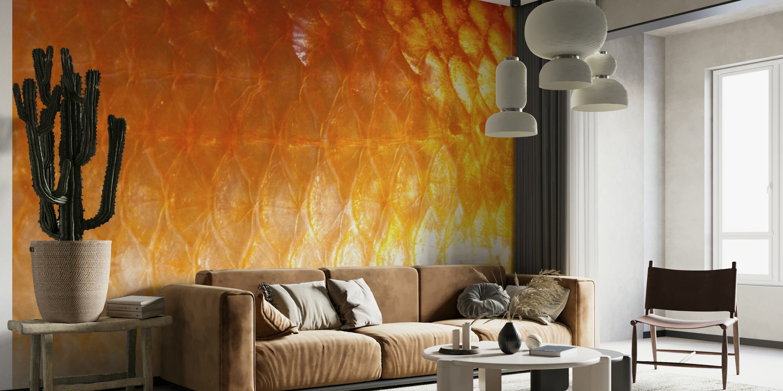 Golden Koi Fish wallpaper