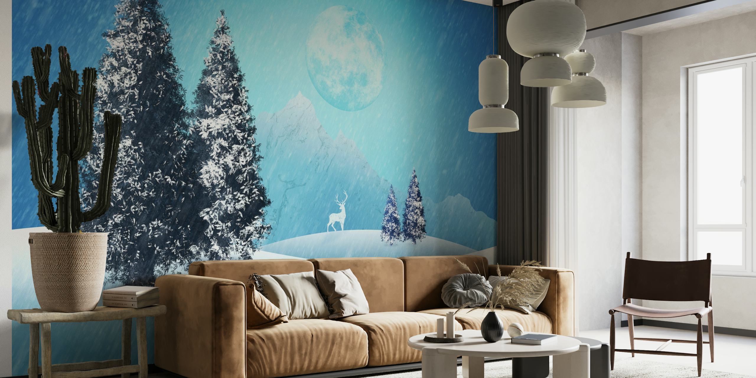 The last christmas reindeer wallpaper