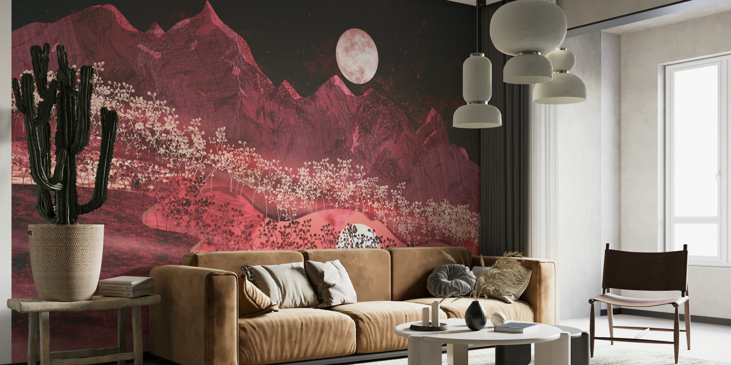 Red River behangontwerp in een kamer