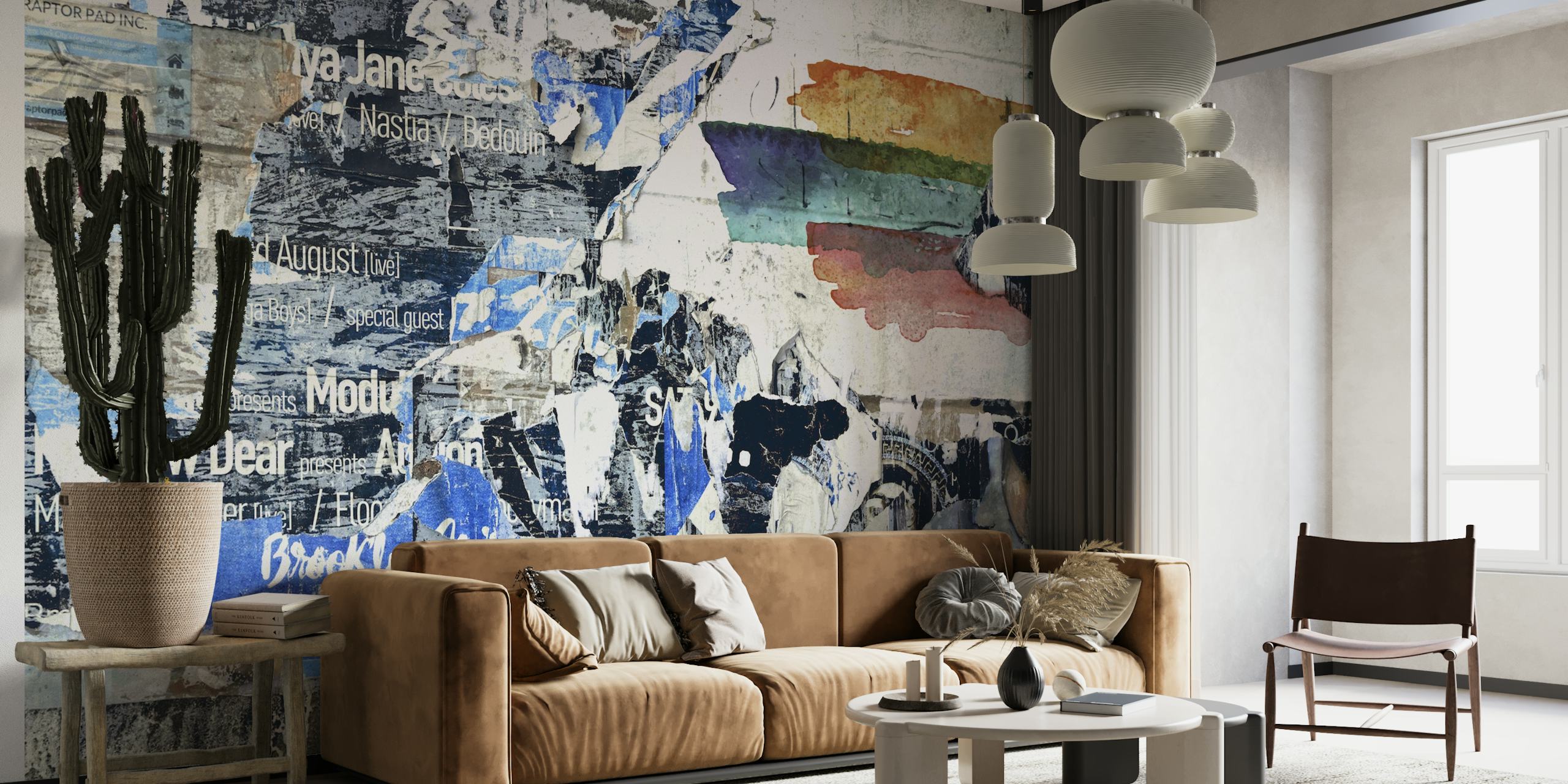 Brooklyn Blight wallpaper in a room