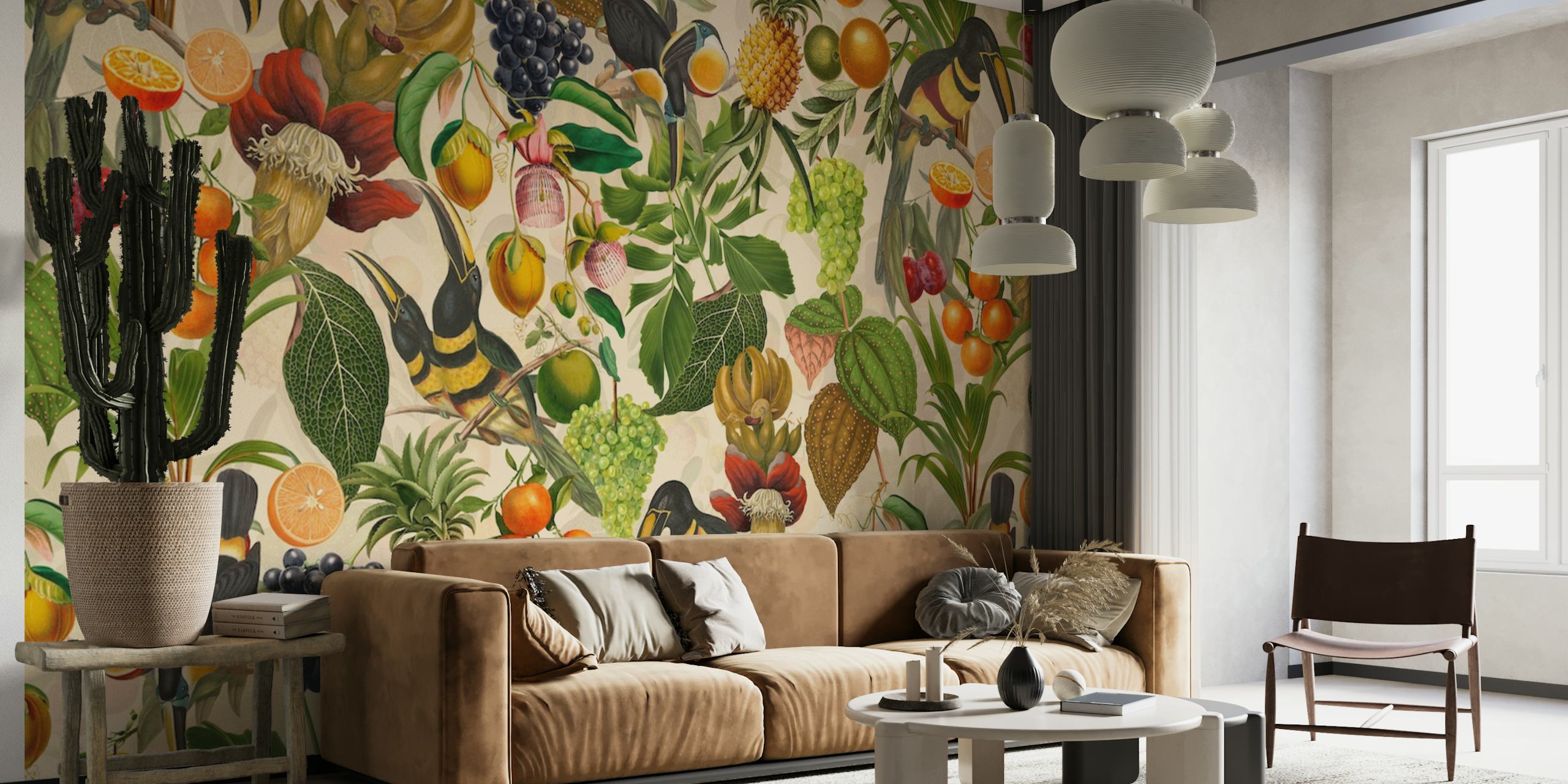 Tropical Bird Jungle 4 wallpaper