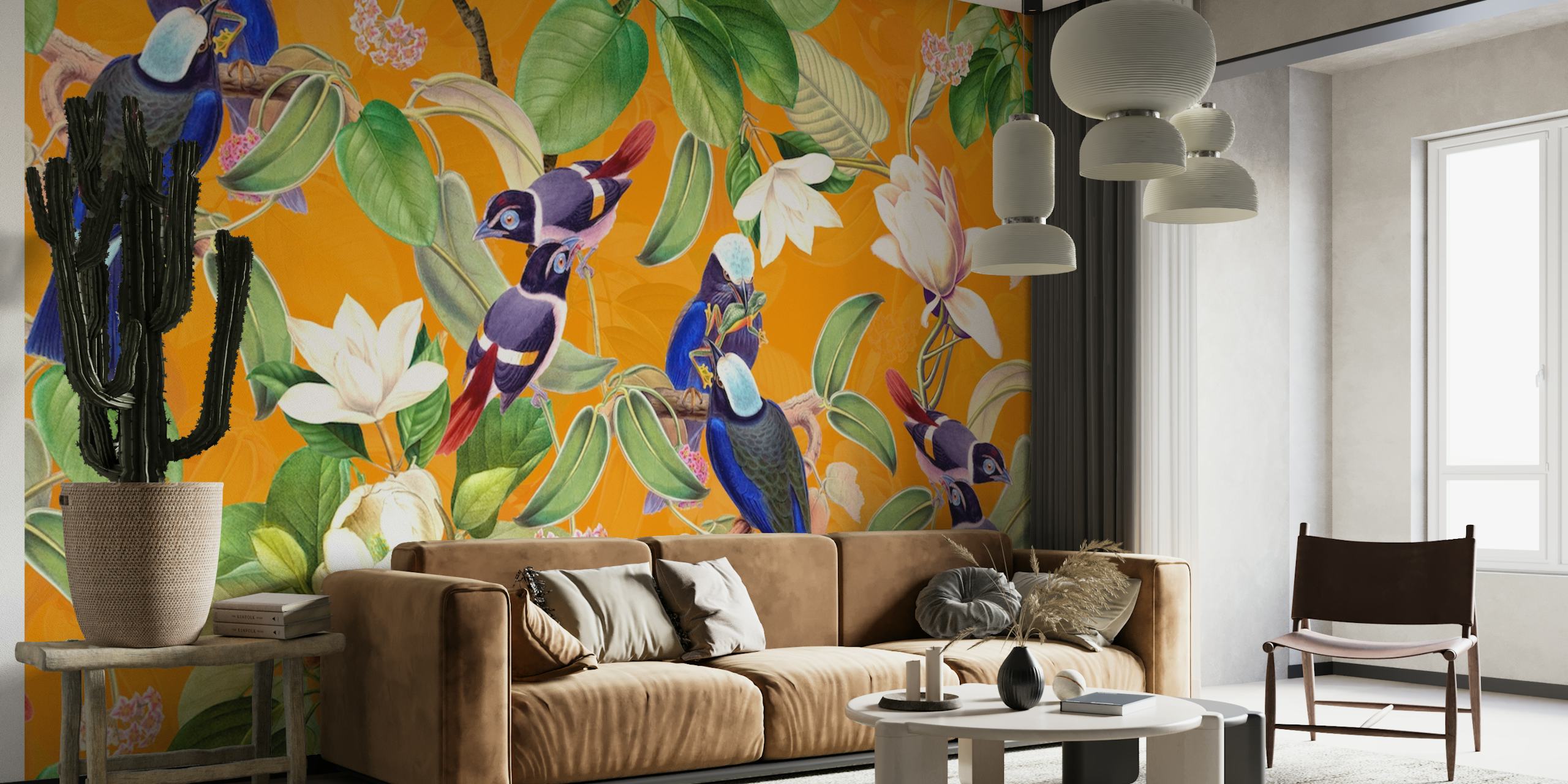 Tropical Bird Jungle 14 wallpaper