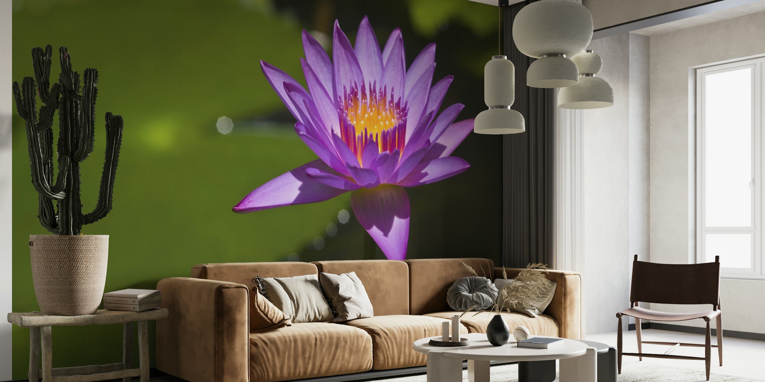 Beautiful Lotus behang