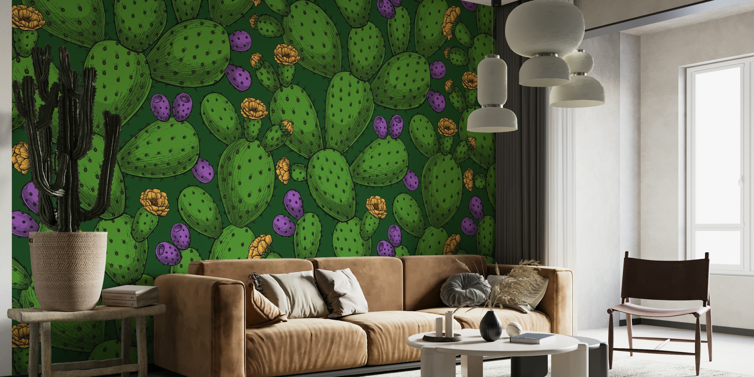 Opuntia cactus 4 wallpaper
